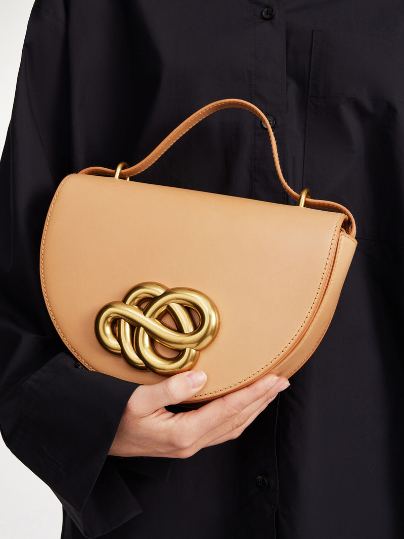 BY MALENE BIRGER Cebella leather shoulder bag outlook