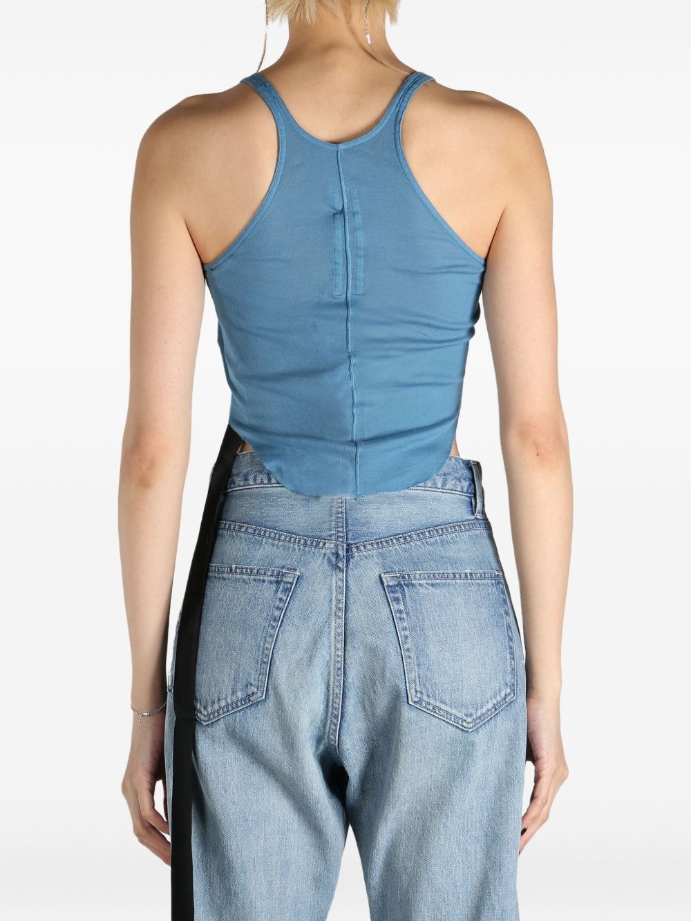cotton cropped top - 4