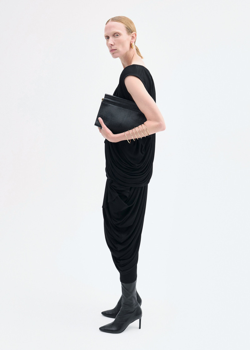 Draped Top in Crepe Jersey 4