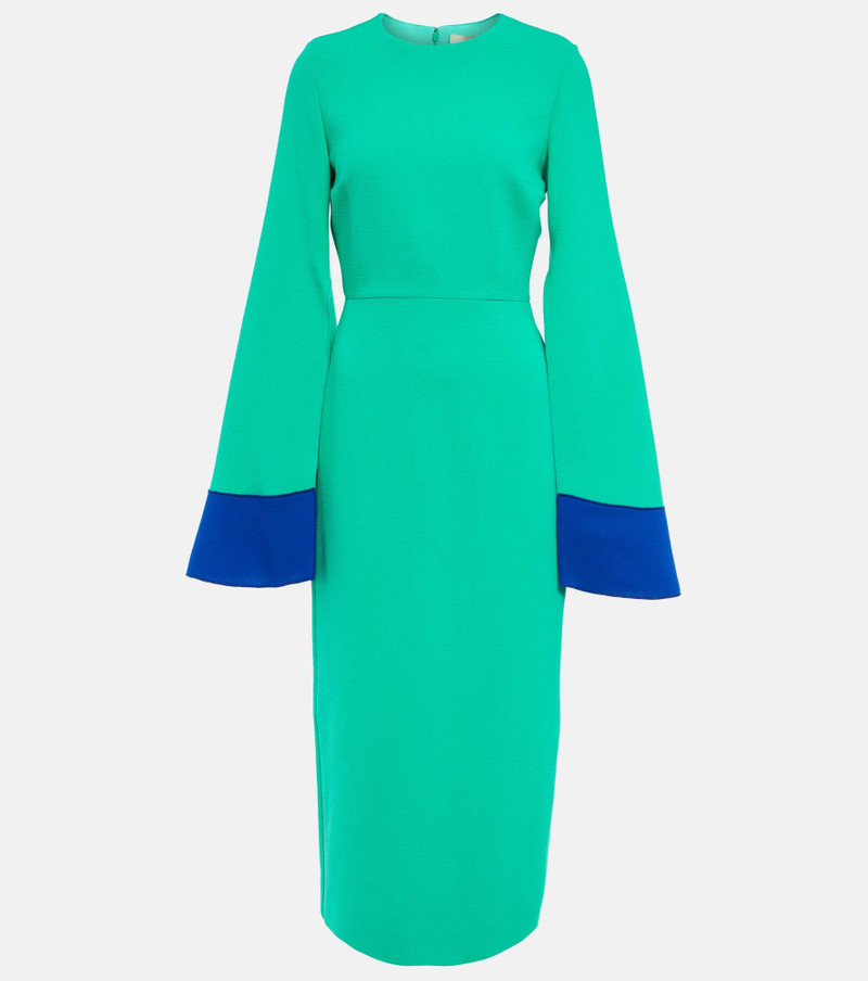 Wool midi dress - 1