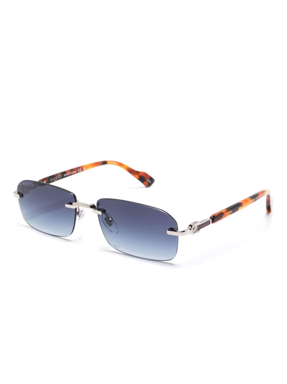 rectangle-frame sunglasses - 2