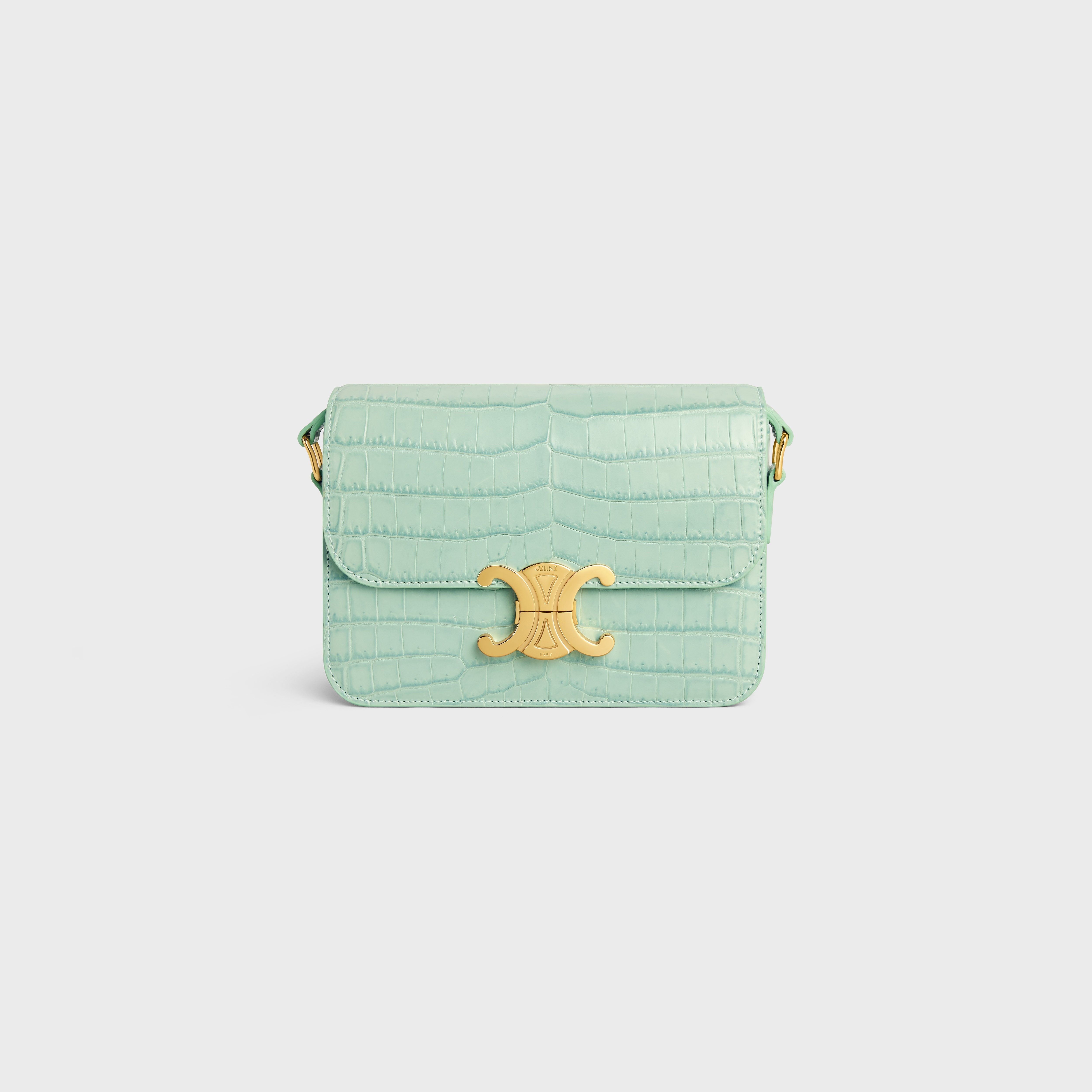 Teen Triomphe Bag in Crocodile - 1