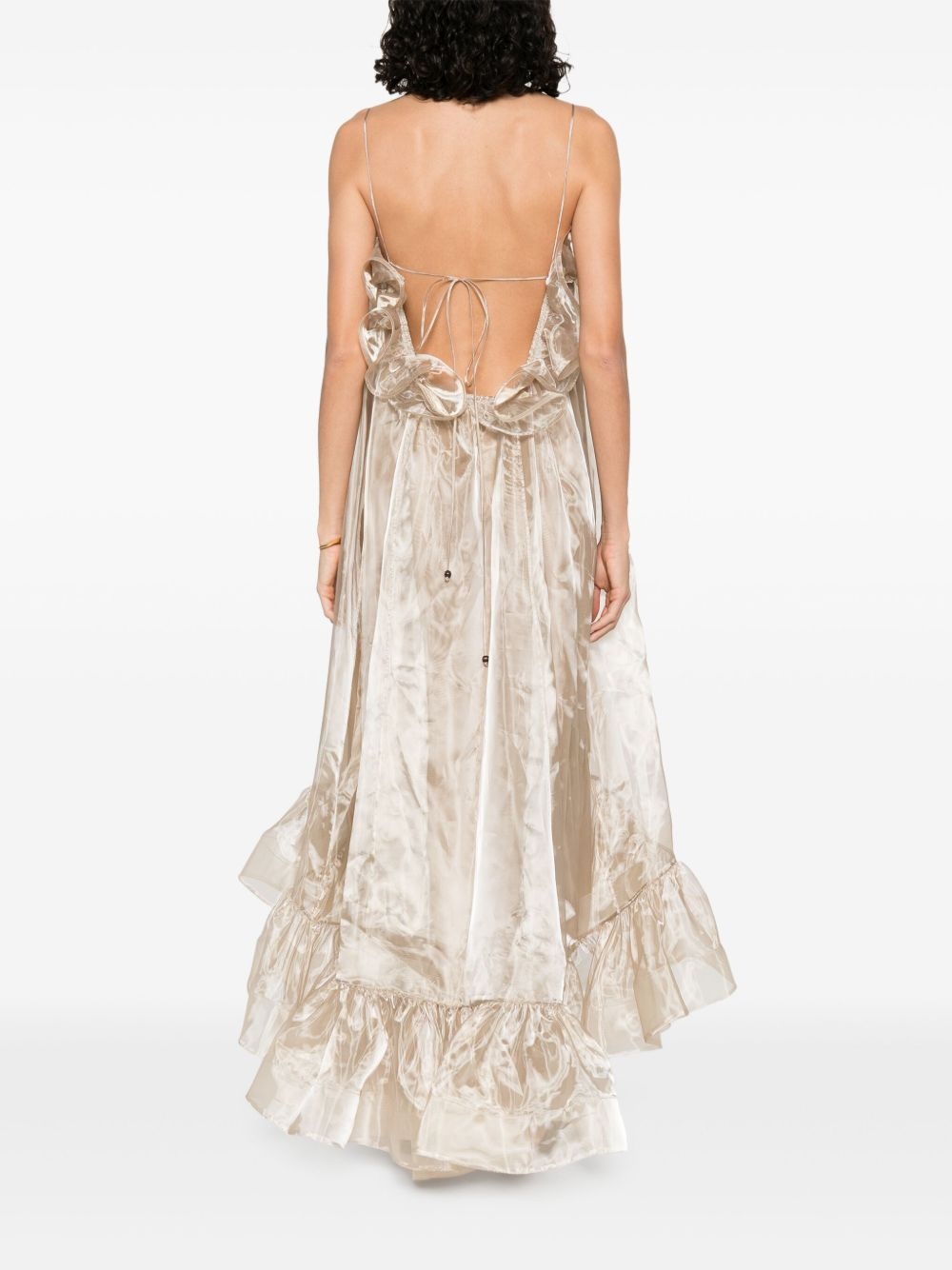 silk dress - 4