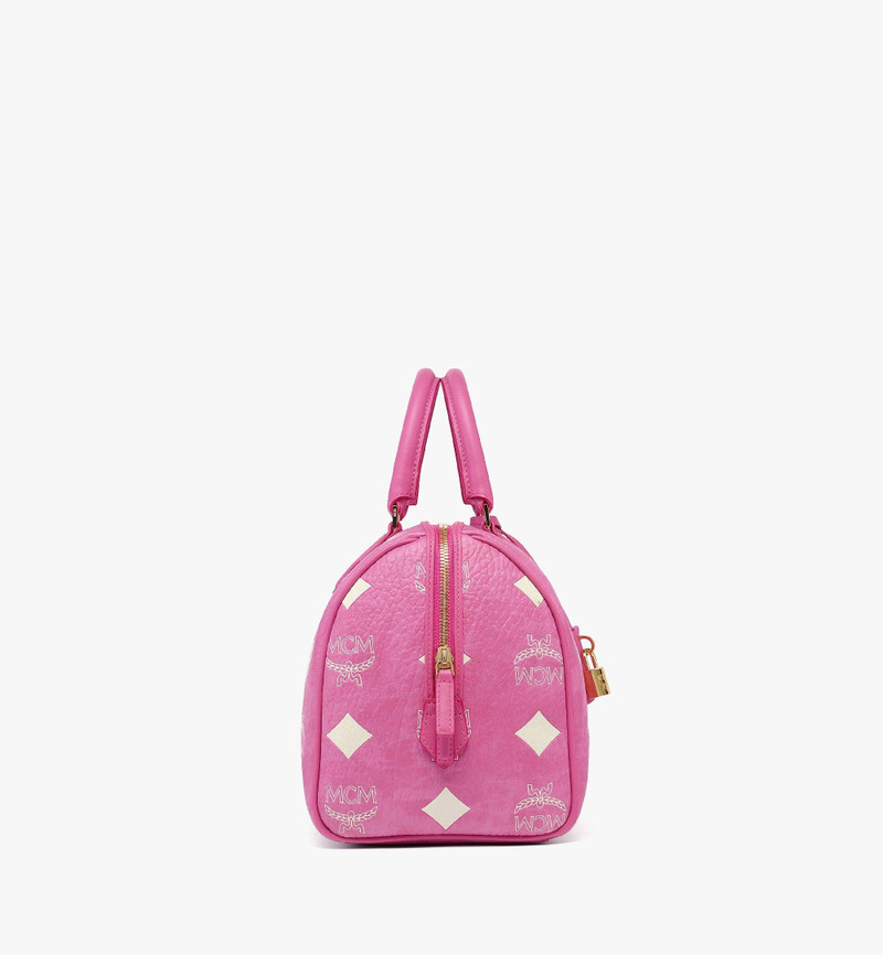 MCM Ella Boston Bag in Maxi Visetos outlook