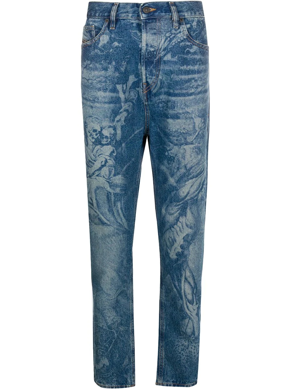 D-Vider mid-rise tapered jeans - 1