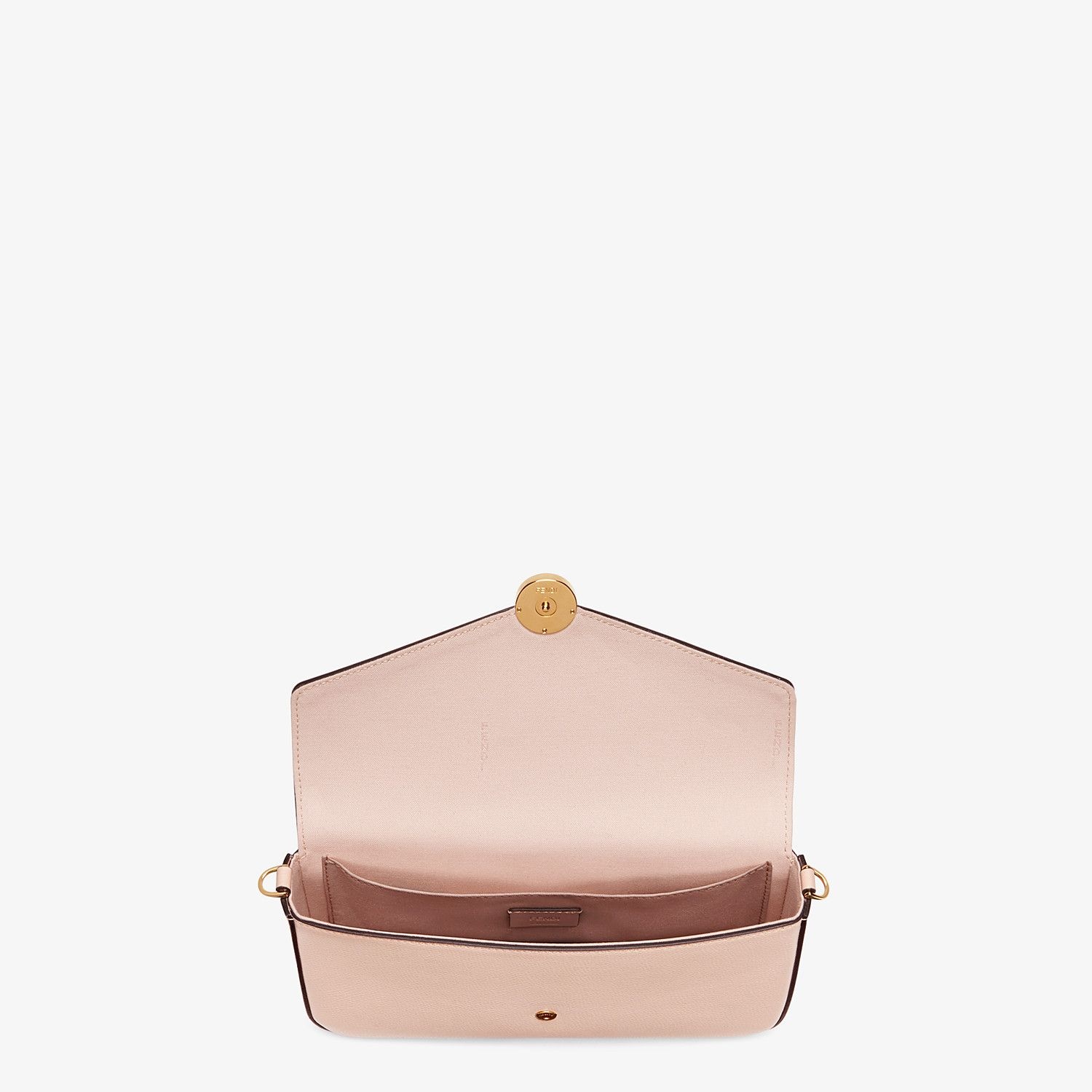 Pink leather mini-bag - 5