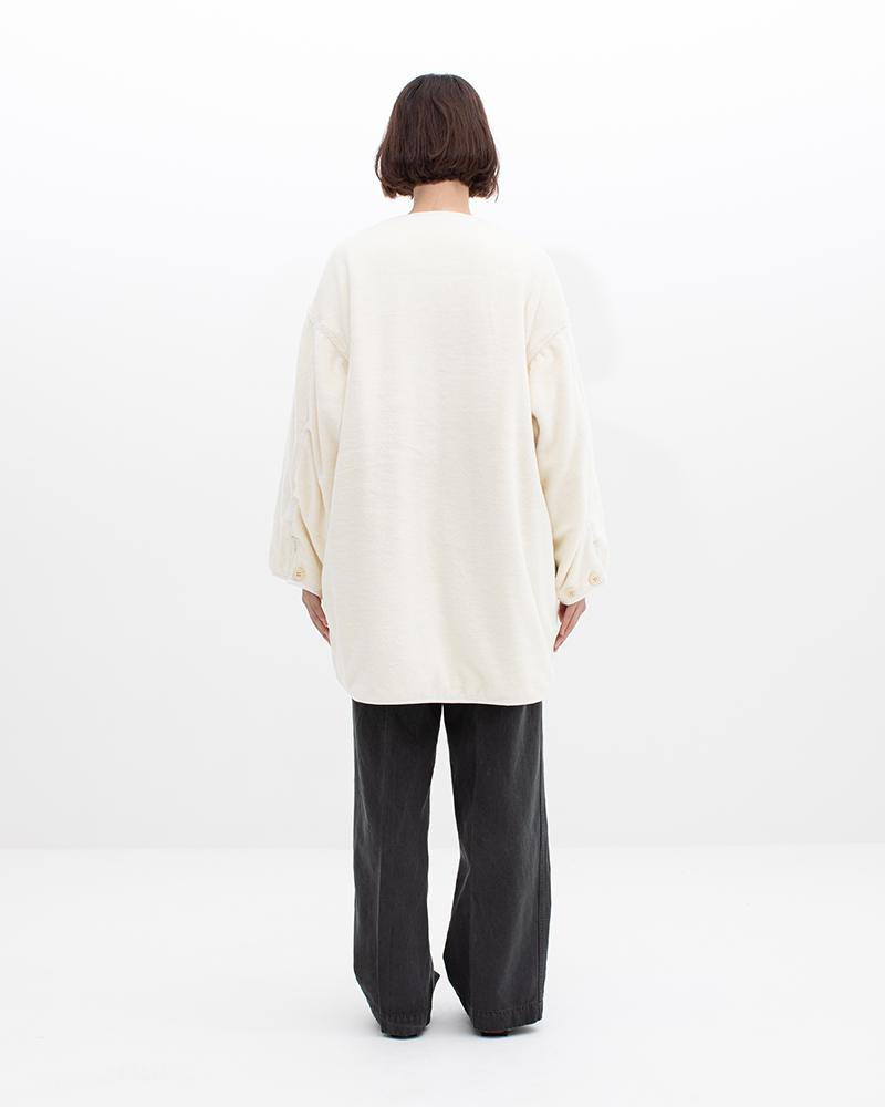 LINER MIL COAT W OFF WHITE 8