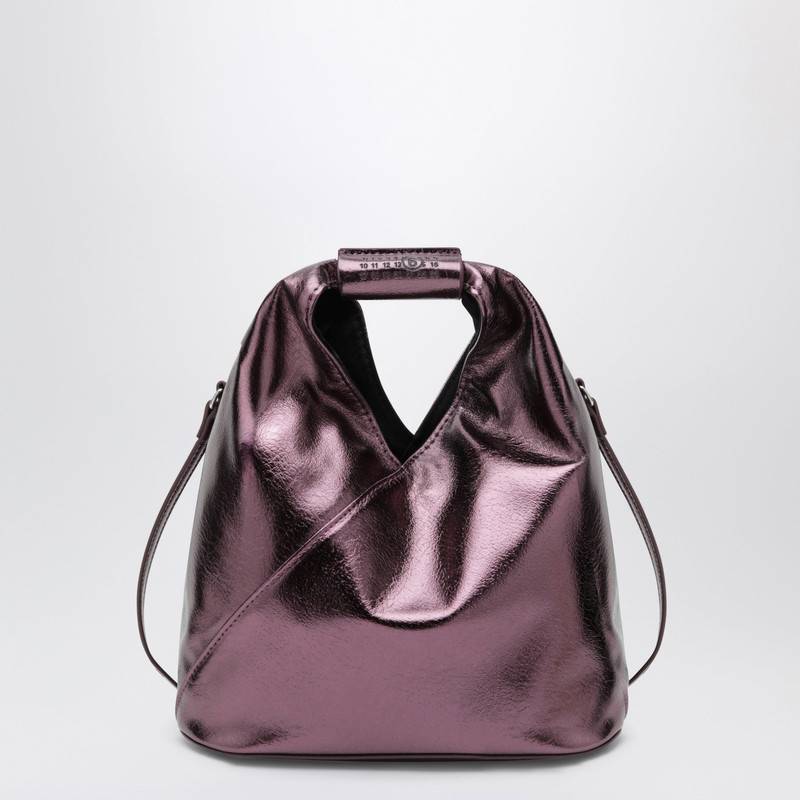 Japanese crossbody bag in purple polyester 1