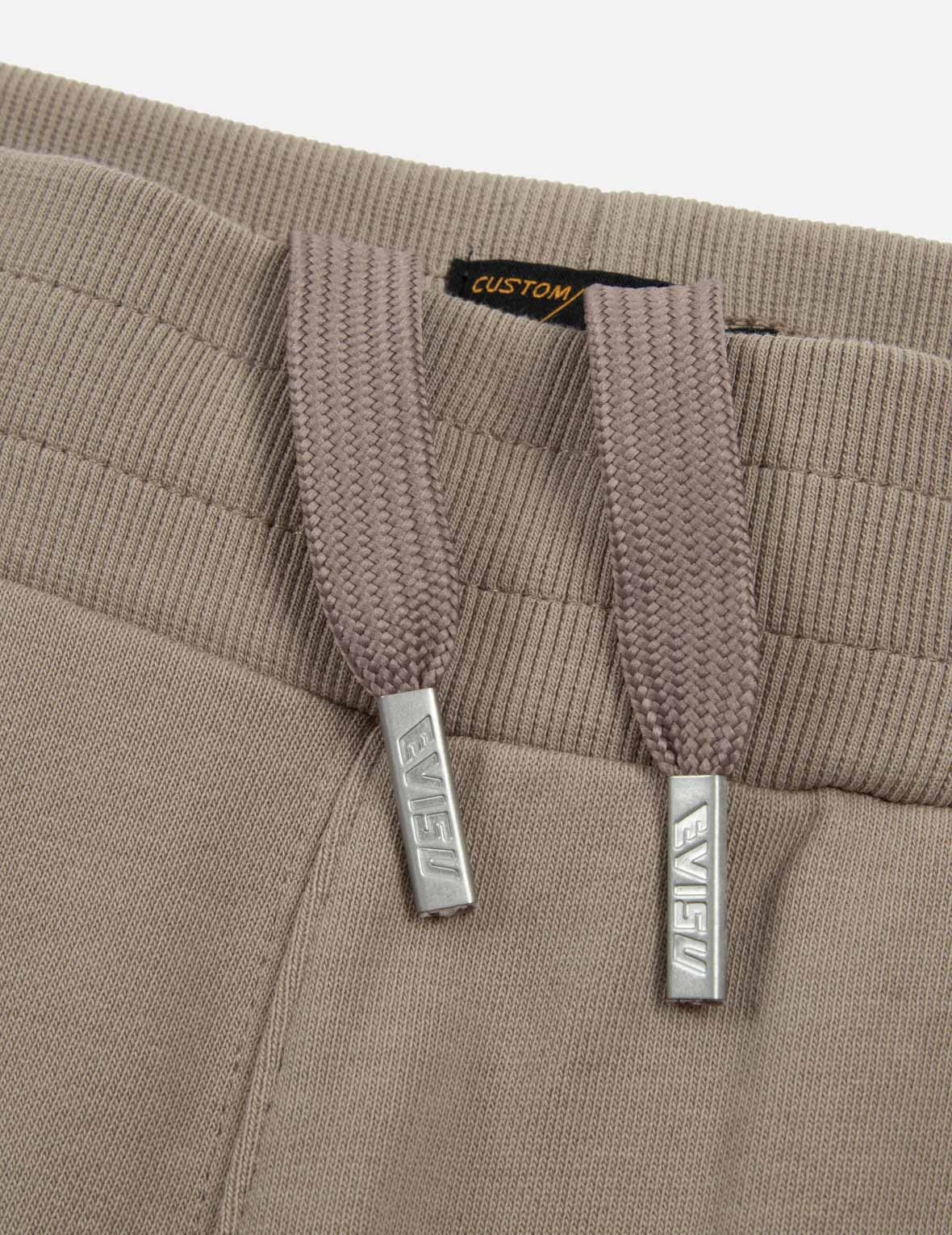 KUMADORI DARUMA DAICOCK PRINT REGULAR FIT SWEATPANTS - 10