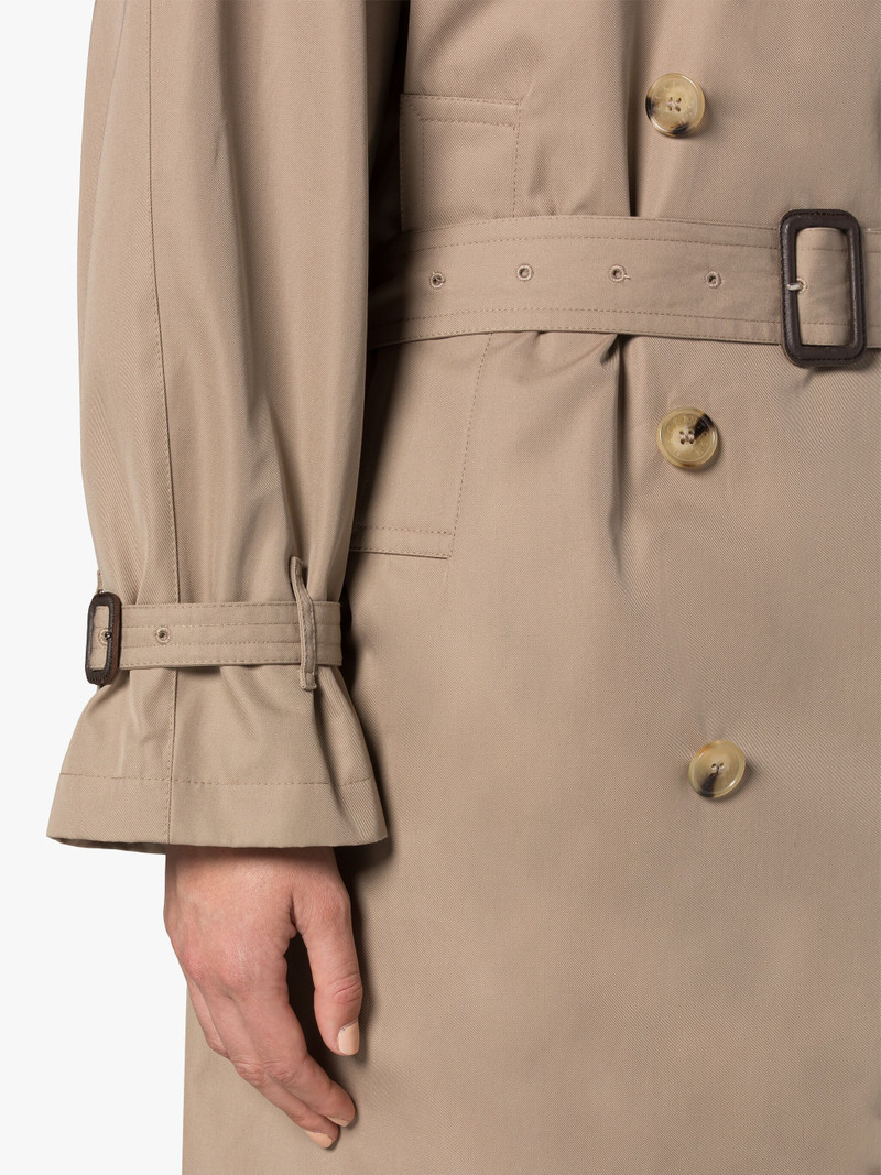 JAMIE SAND GABARDINE COTTON TRENCH COAT 6