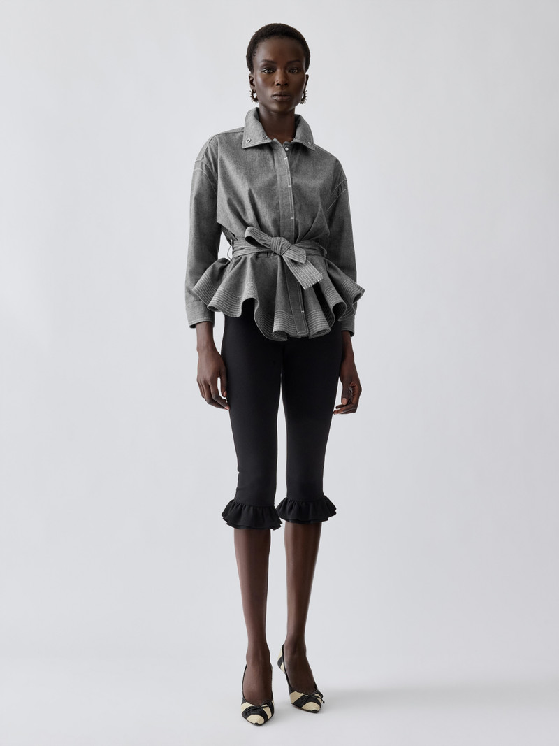 JACQUEMUS The Cabana de-Nîmes denim jacket outlook