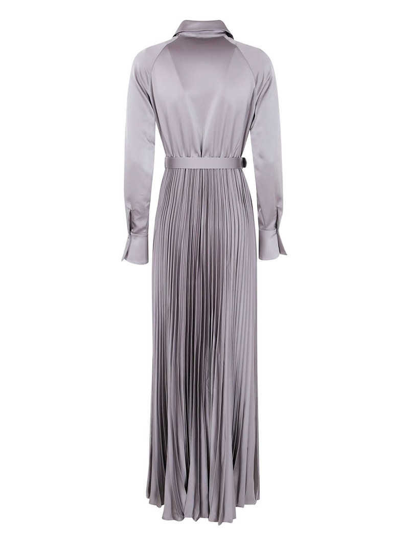 self-portrait pleated shirt dress outlook