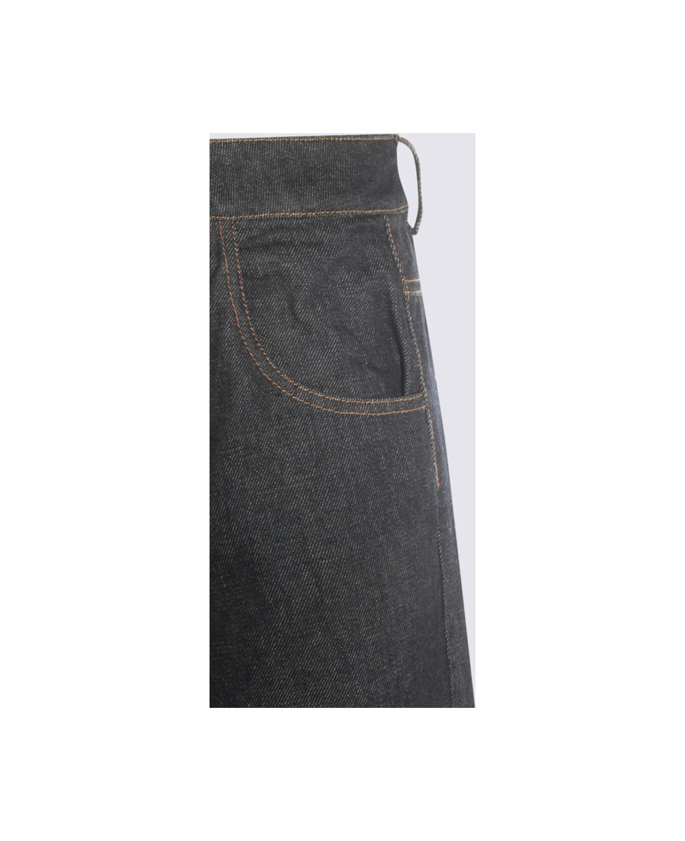 Blue Cotton Phyllis Jeans - 4
