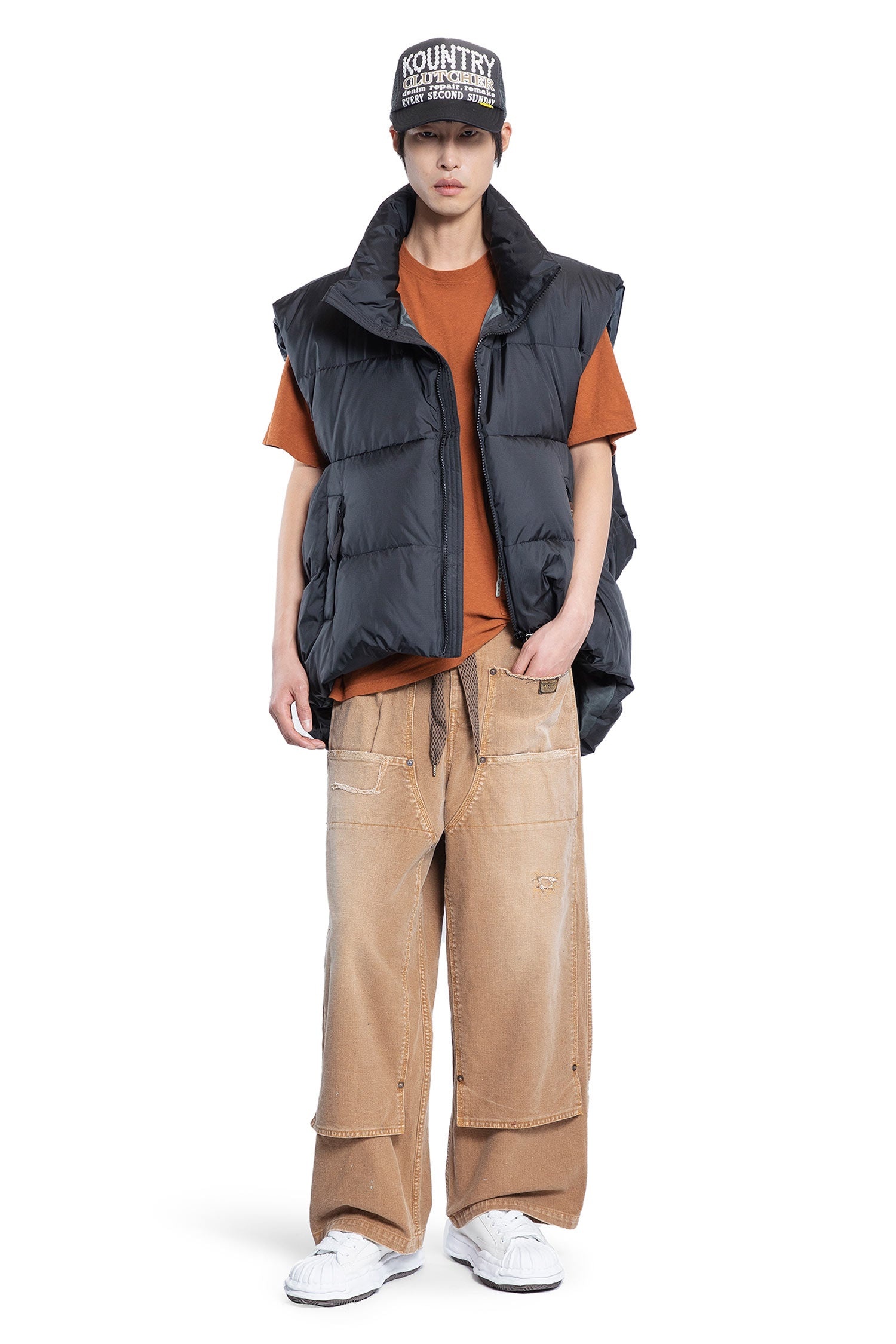 Kapital Katsuragi-W-Knee-Easy-Pants | antonioli | REVERSIBLE