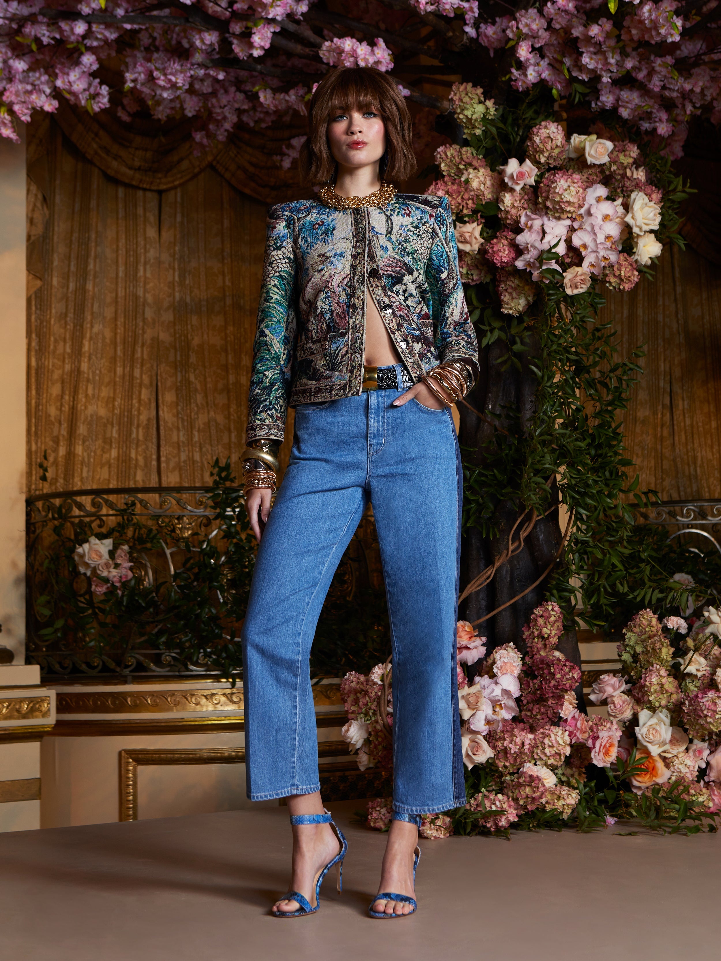 Emorie Cropped Stovepipe Jean - 6