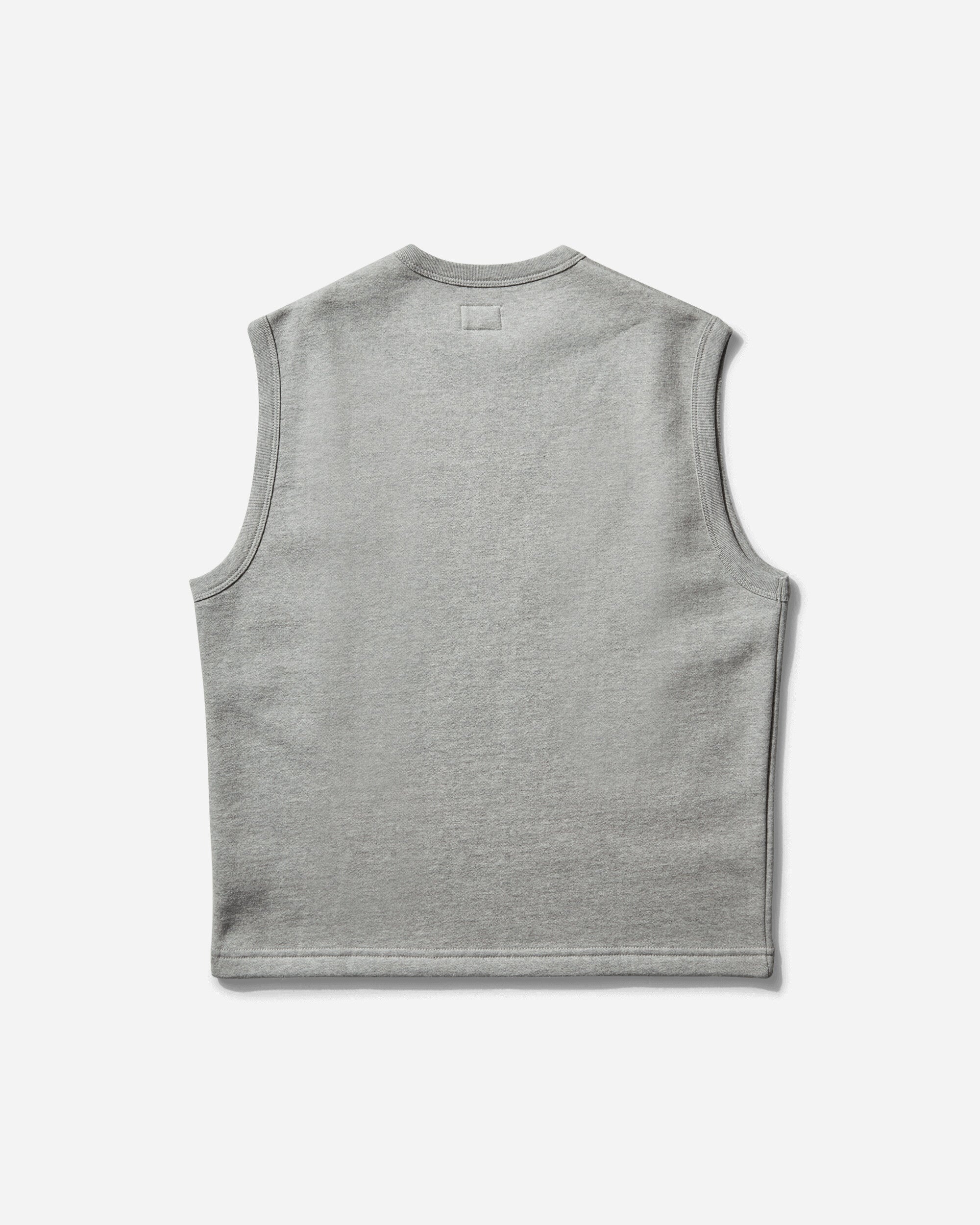Men's Sweatshirt Vest Heather Grey - 2