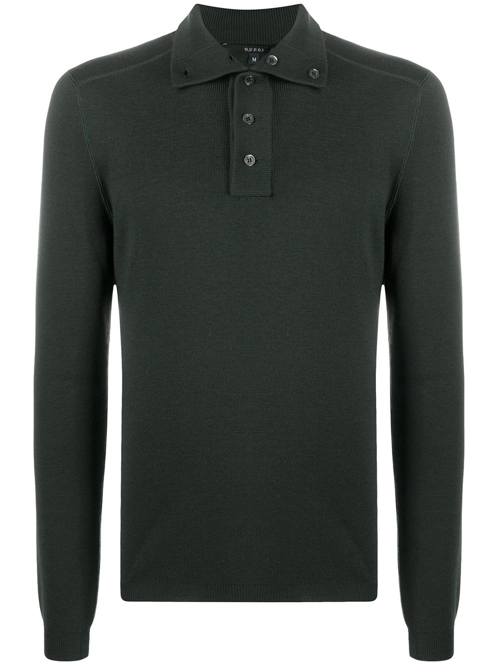 long-sleeve polo shirt - 1