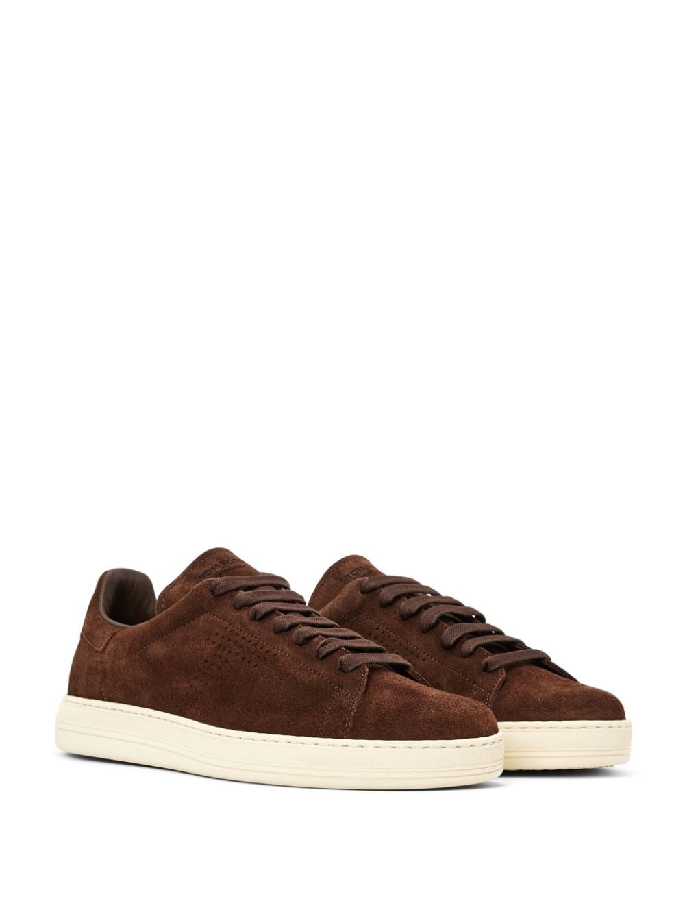 lace up logo-print trainers - 2