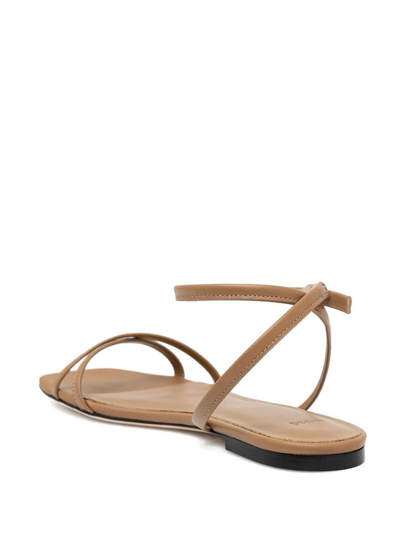 BOSS crossover ankle-strap sandals outlook