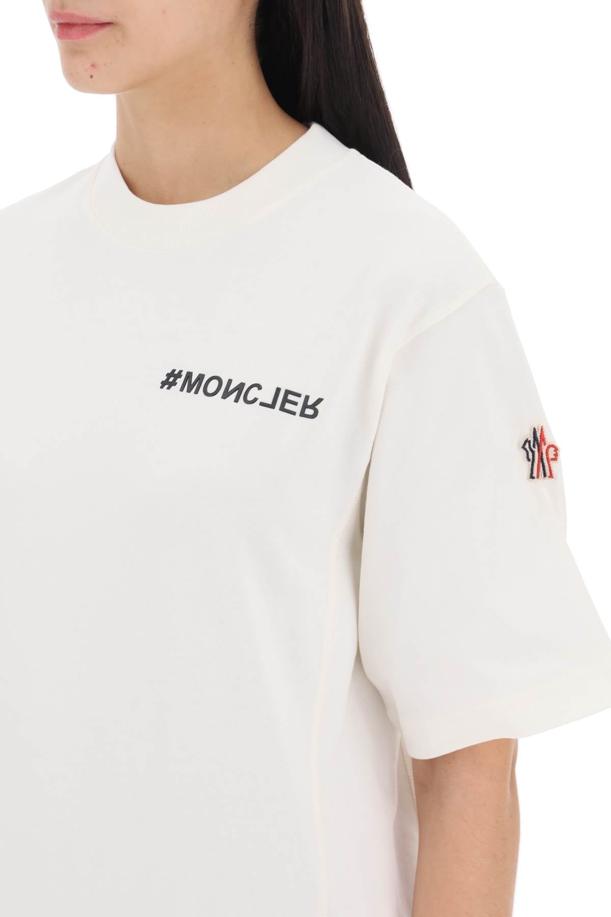 Moncler Grenoble Logo-Printed Loose-Fitting Women - 4