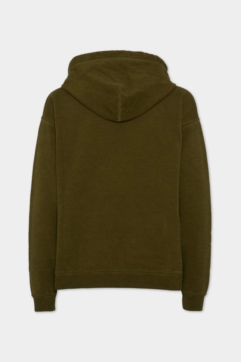 RELAX FIT LOGO DRAWSTRING HOODIE - 2