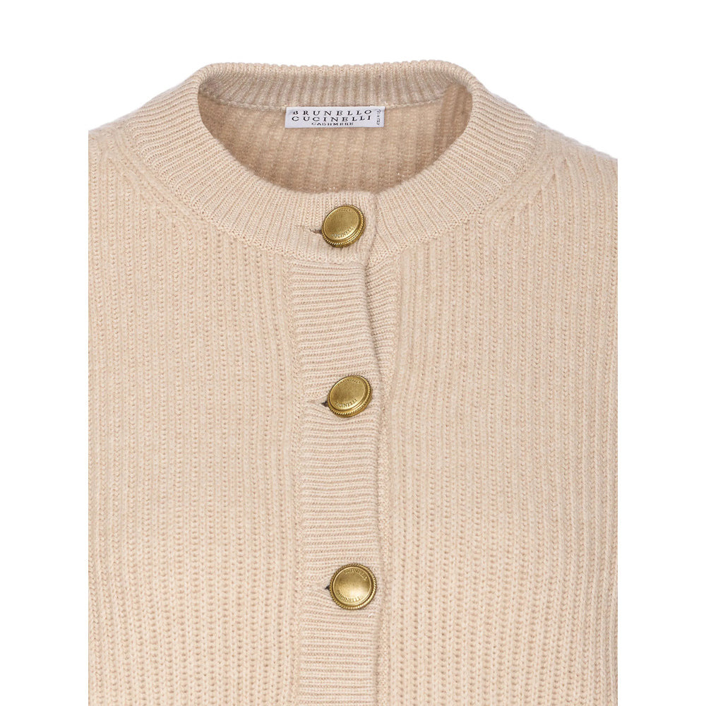 Brunello Cucinelli Neutrals Knitwear - Cardigans Women - 3