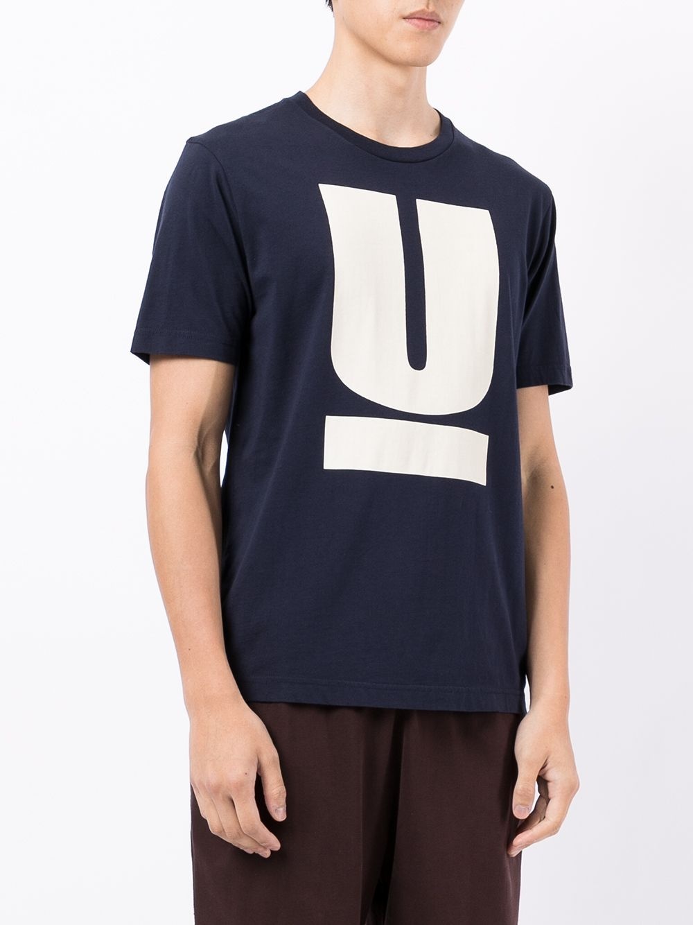 logo-print cotton T-shirt - 3