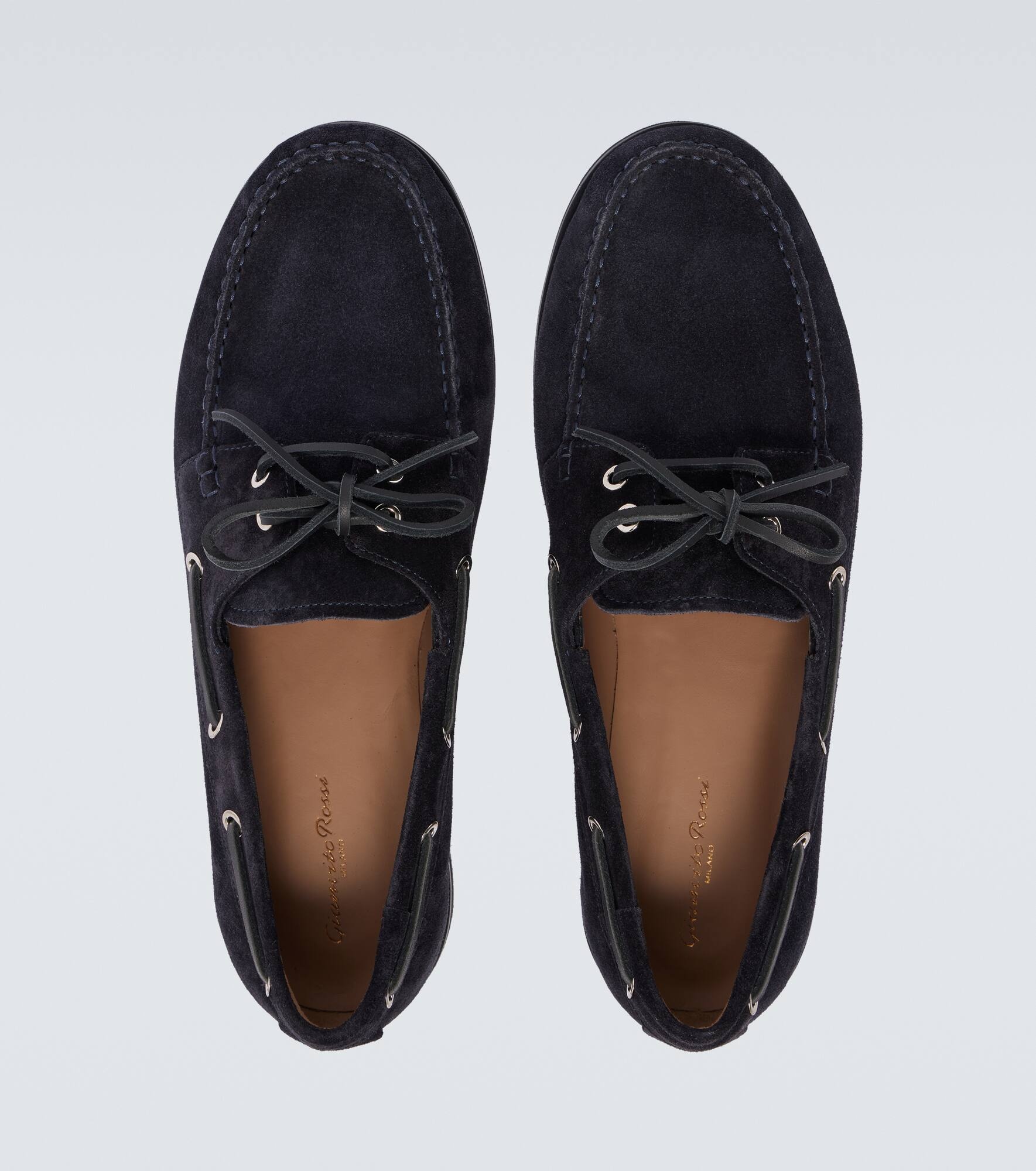 Vandé suede boat shoes - 4