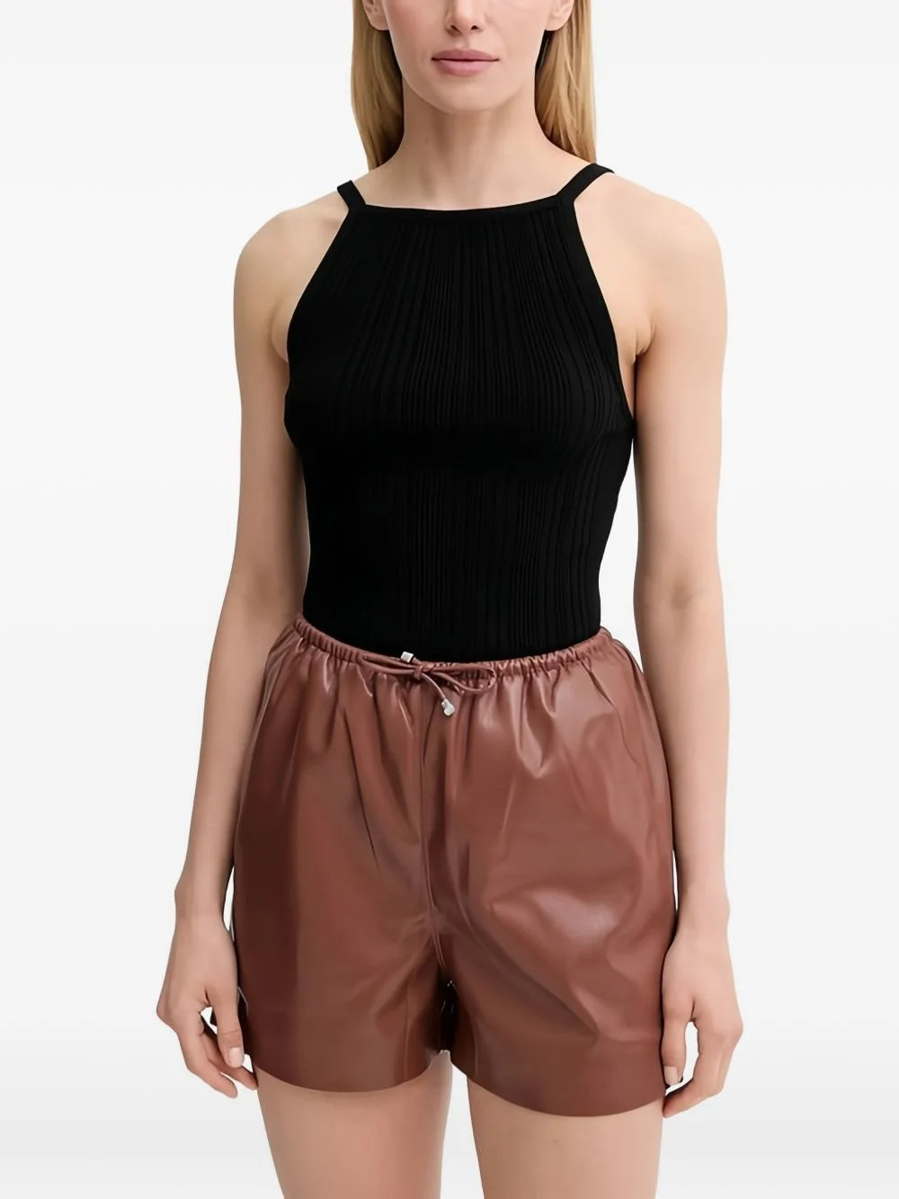 ribbed tank top - 1