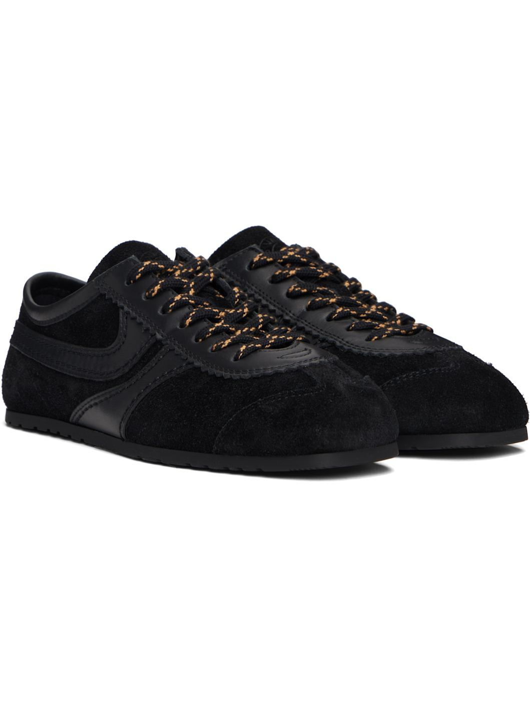 Black Suede Sneakers - 4