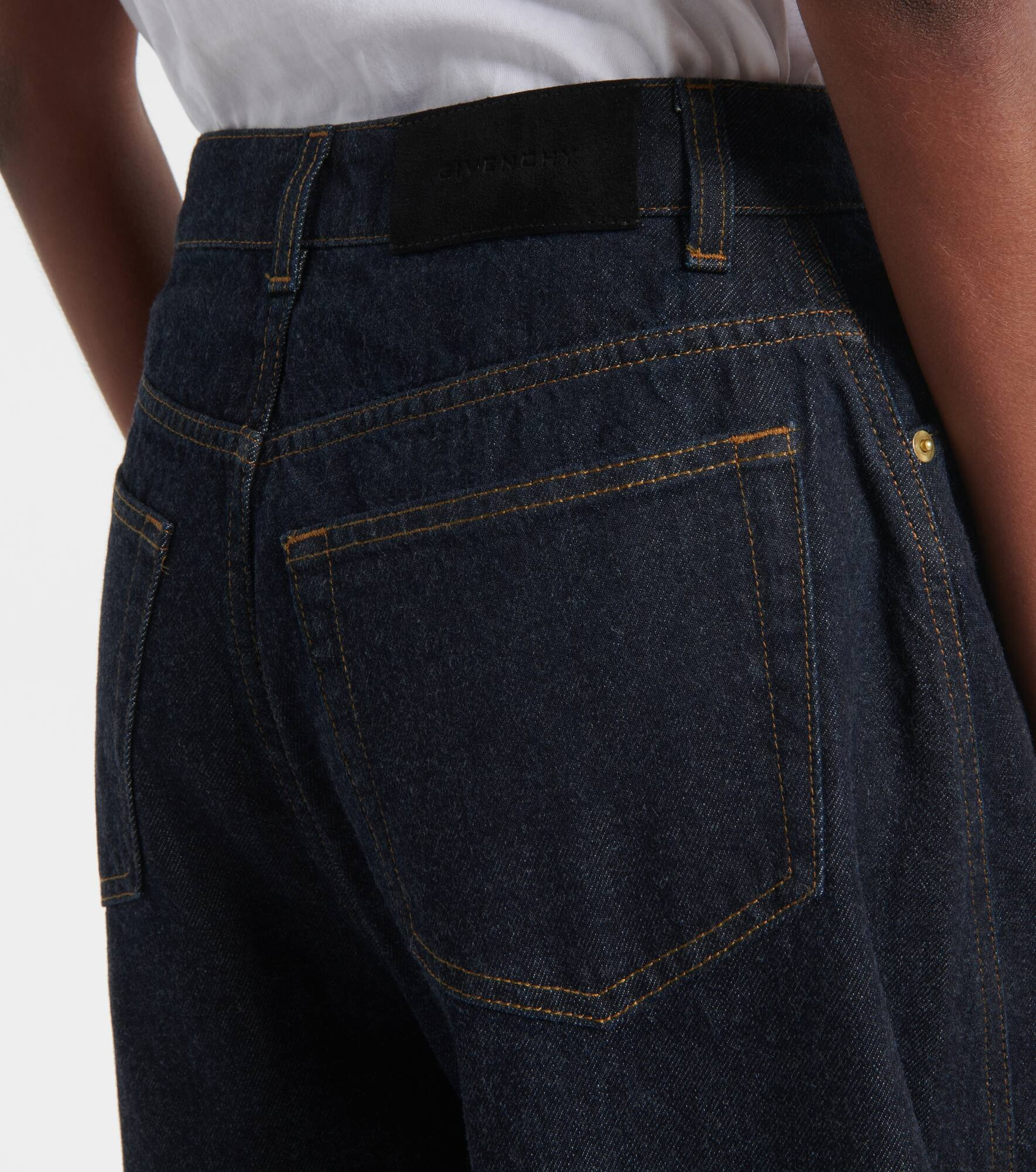 Cocoon high-rise wide-leg jeans - 6