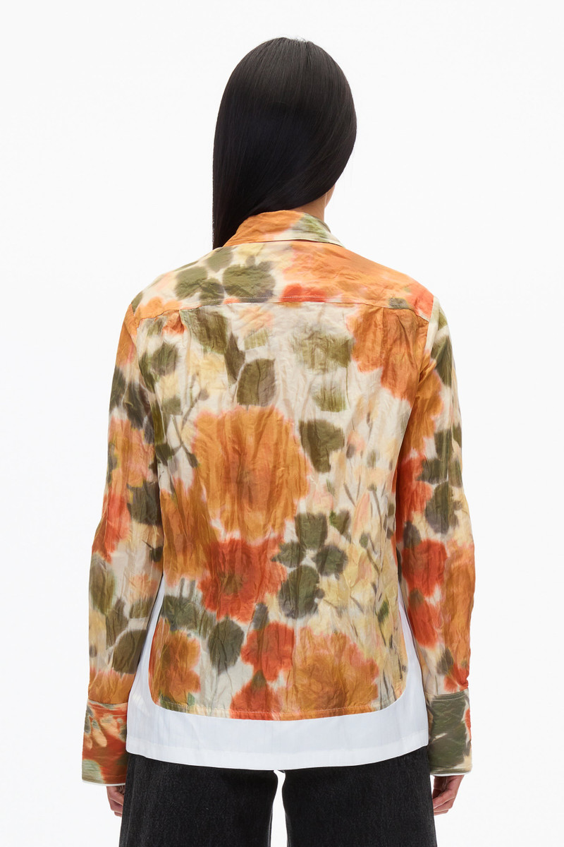 3.1 Phillip Lim Blurred Marigold PJ Shirt | REVERSIBLE