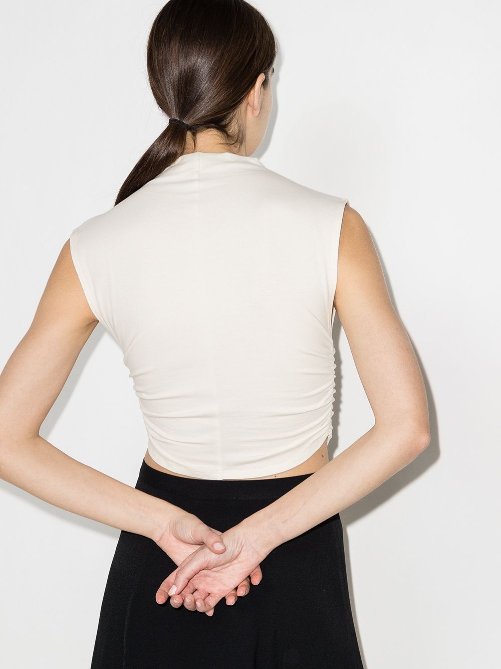 Lindy organic cotton crop top - 3