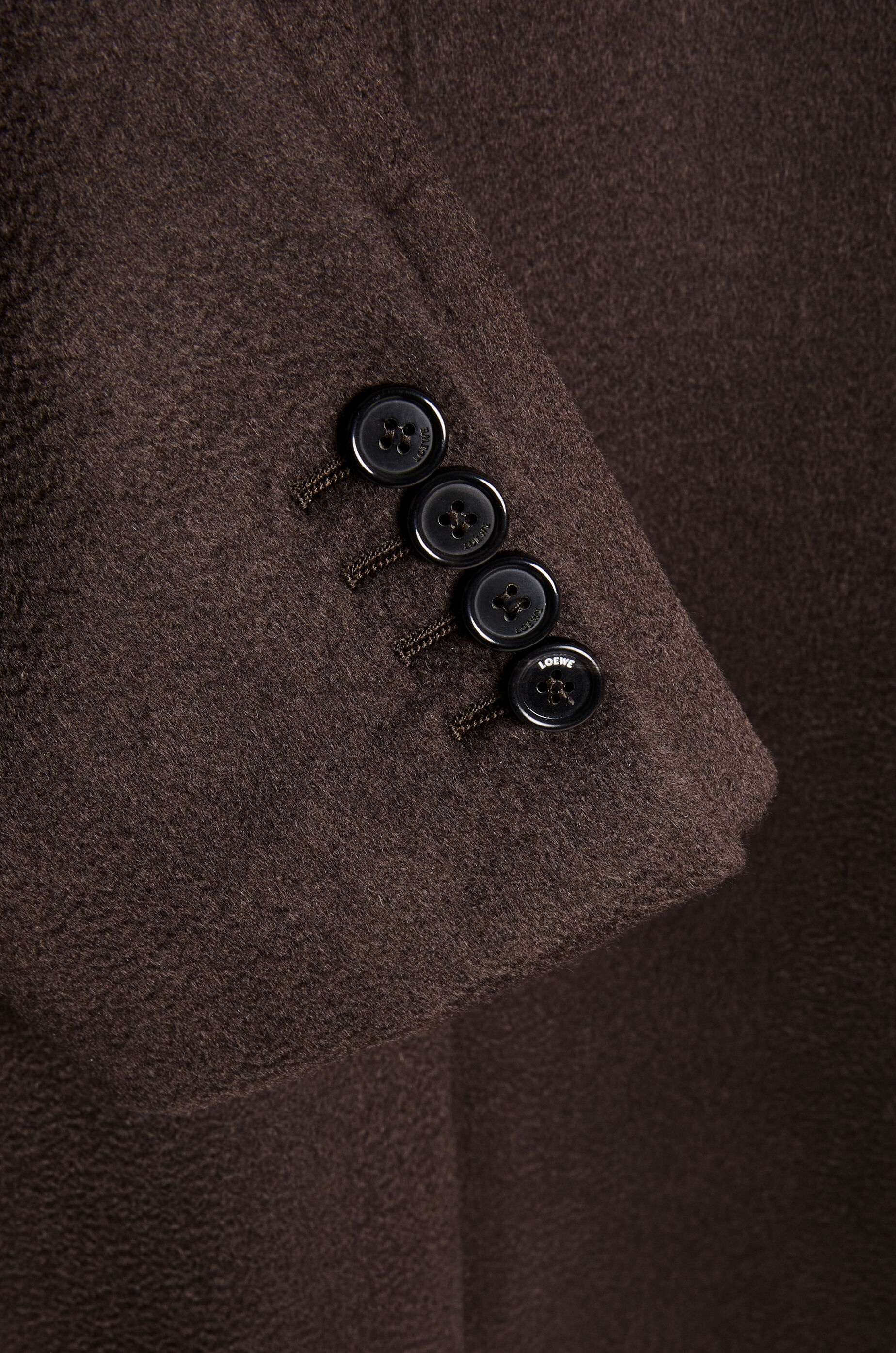 Tailored coat in cashmere - 3