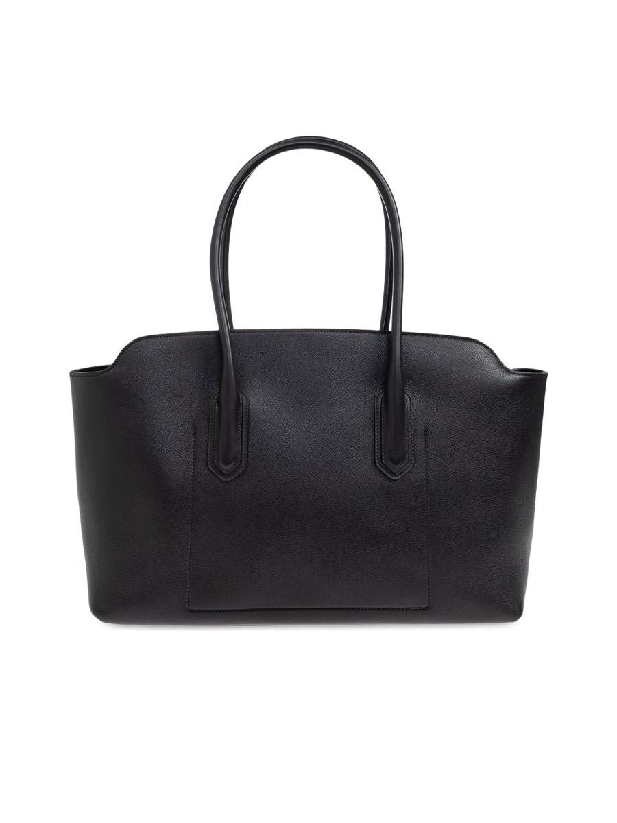 Large Leather Shopper - 2