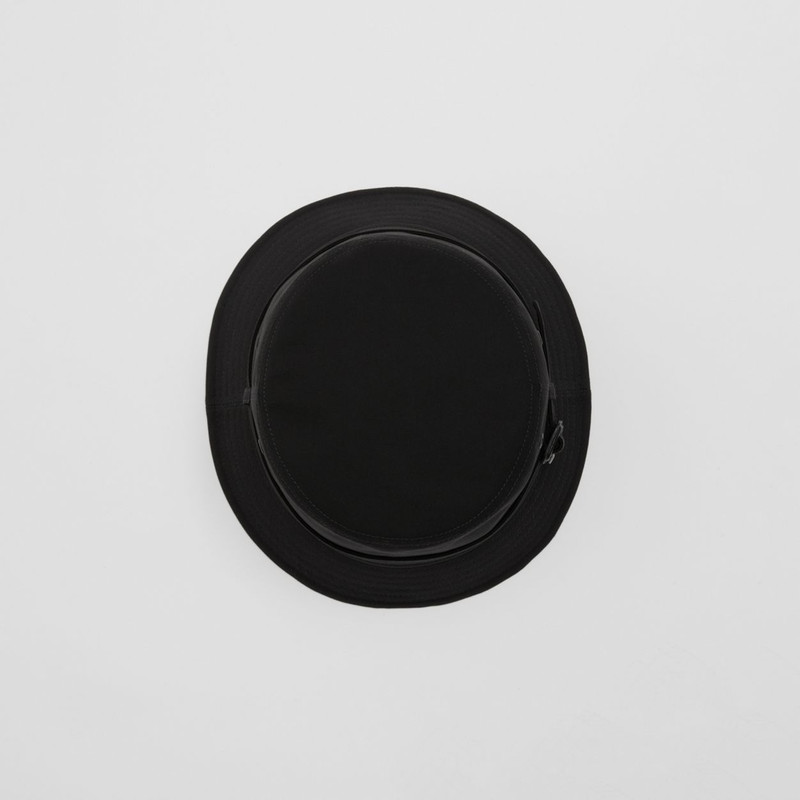 Cotton Gabardine Belted Bucket Hat 7