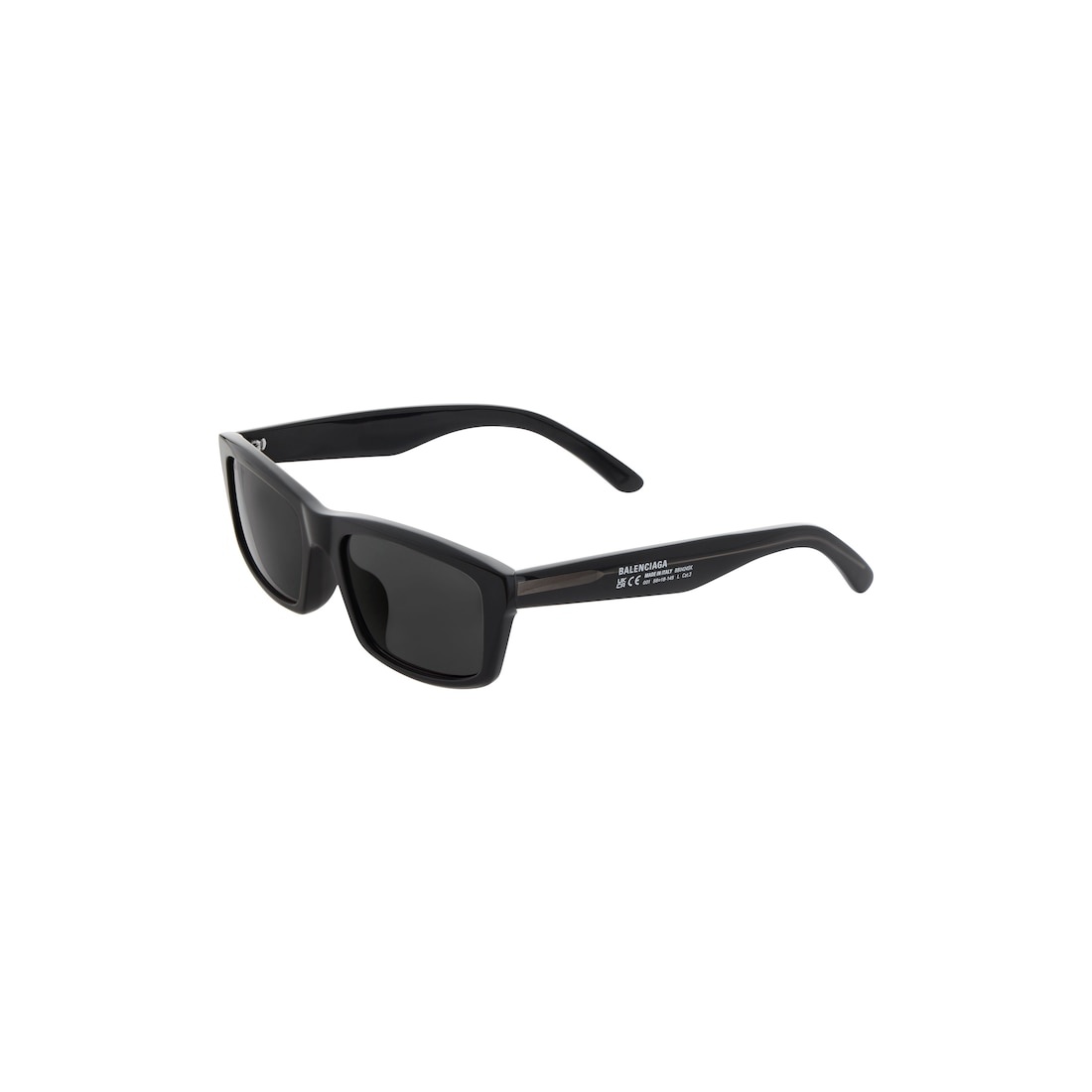 Men's Soho Rectangle Af Sunglasses  in Black - 4