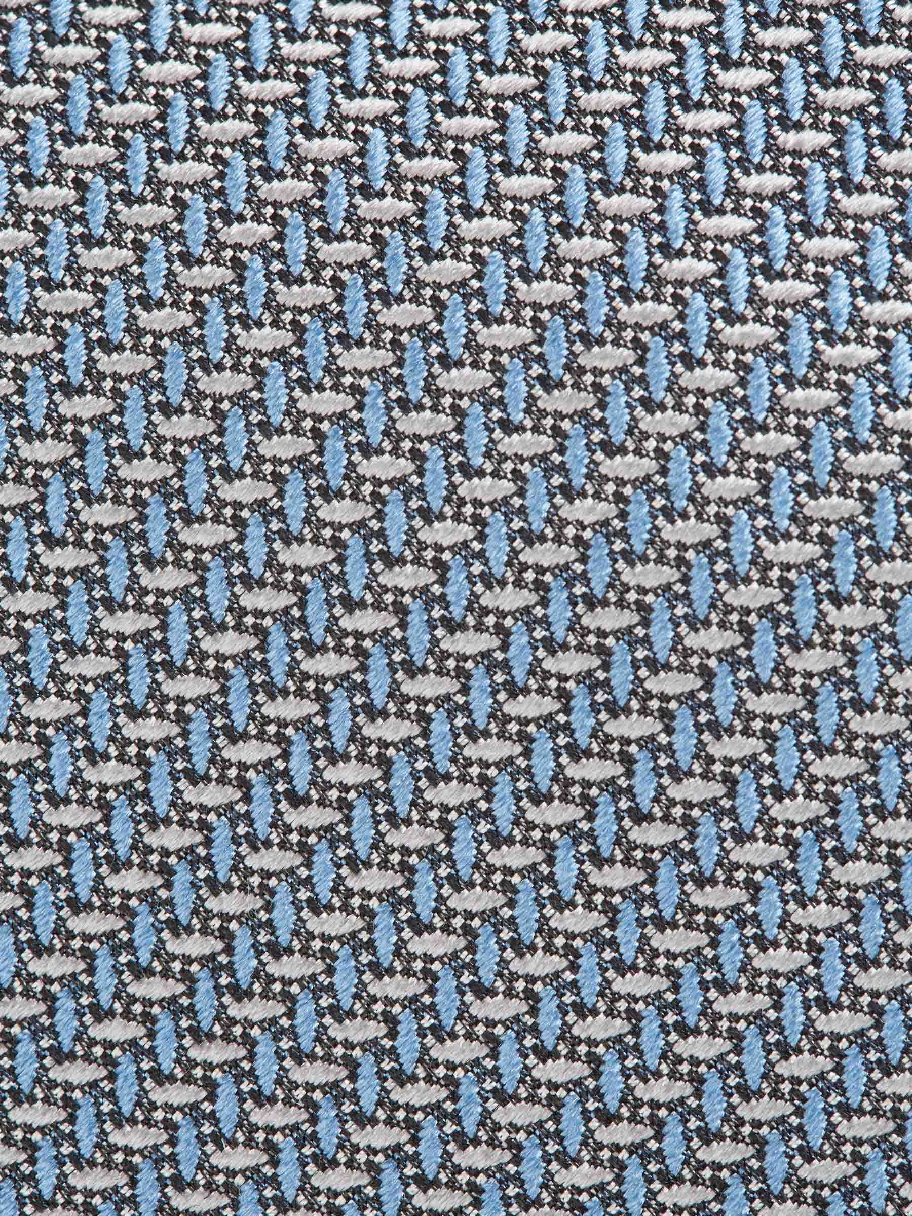 TEXTURED SILK TIE - 3