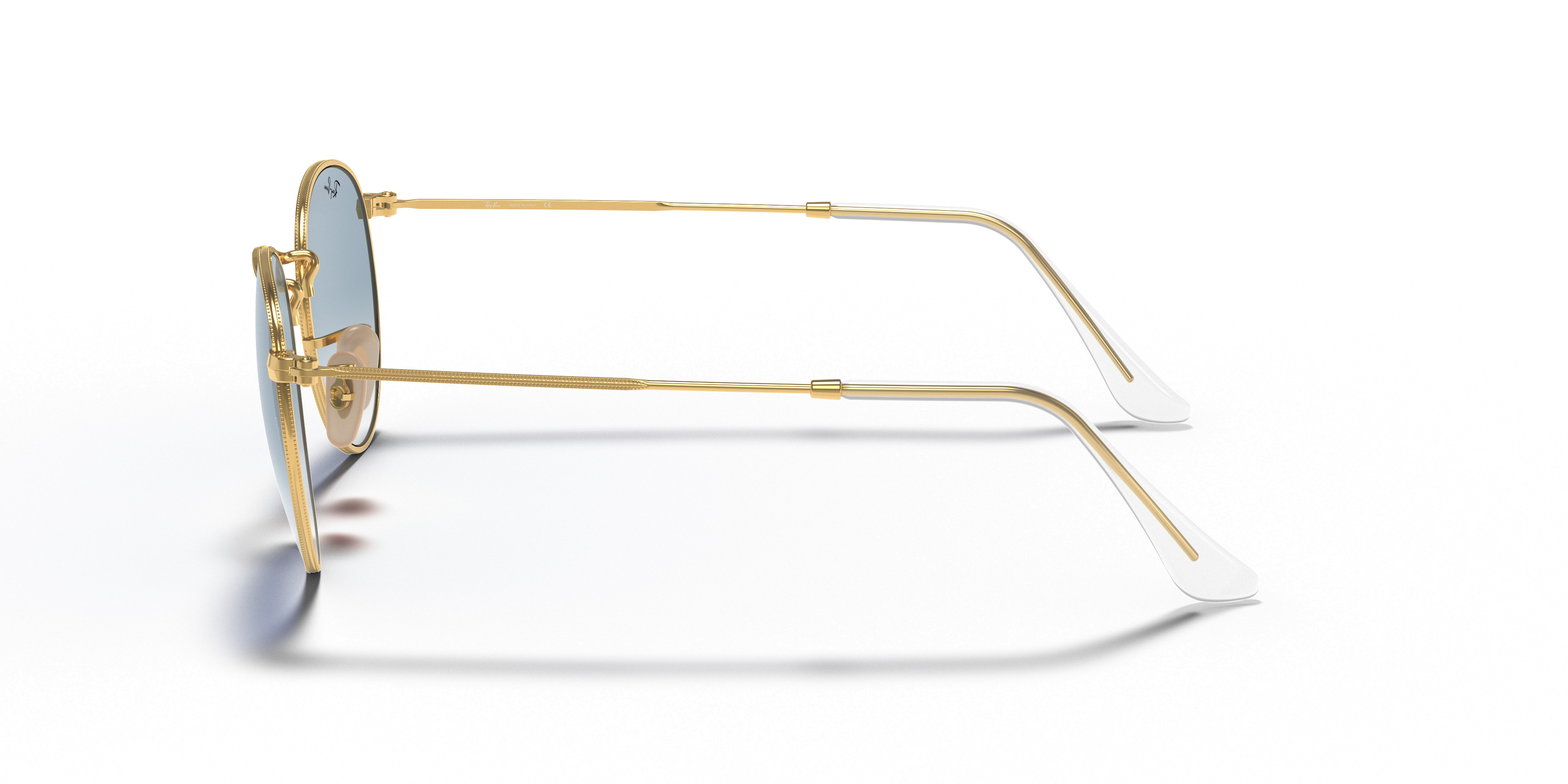 Ray ban “round flat lenses” sunglasses Ray-Ban RB3447 Round Metal Sunglasses | LensCrafters main image 2