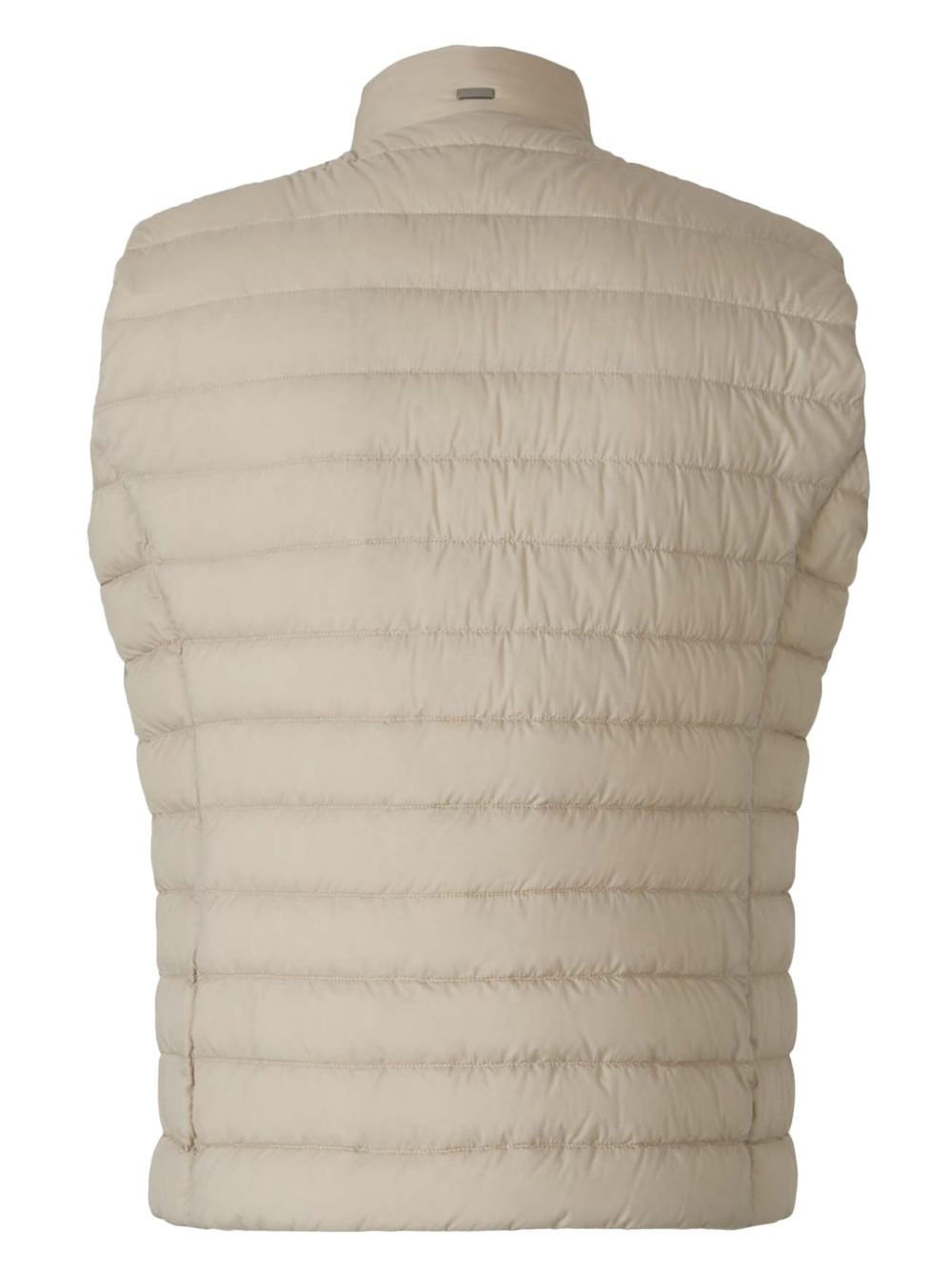 quilted high-neck vest - 2