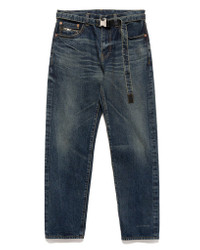 sacai BEYONDEXX Denim Pants Blue | REVERSIBLE