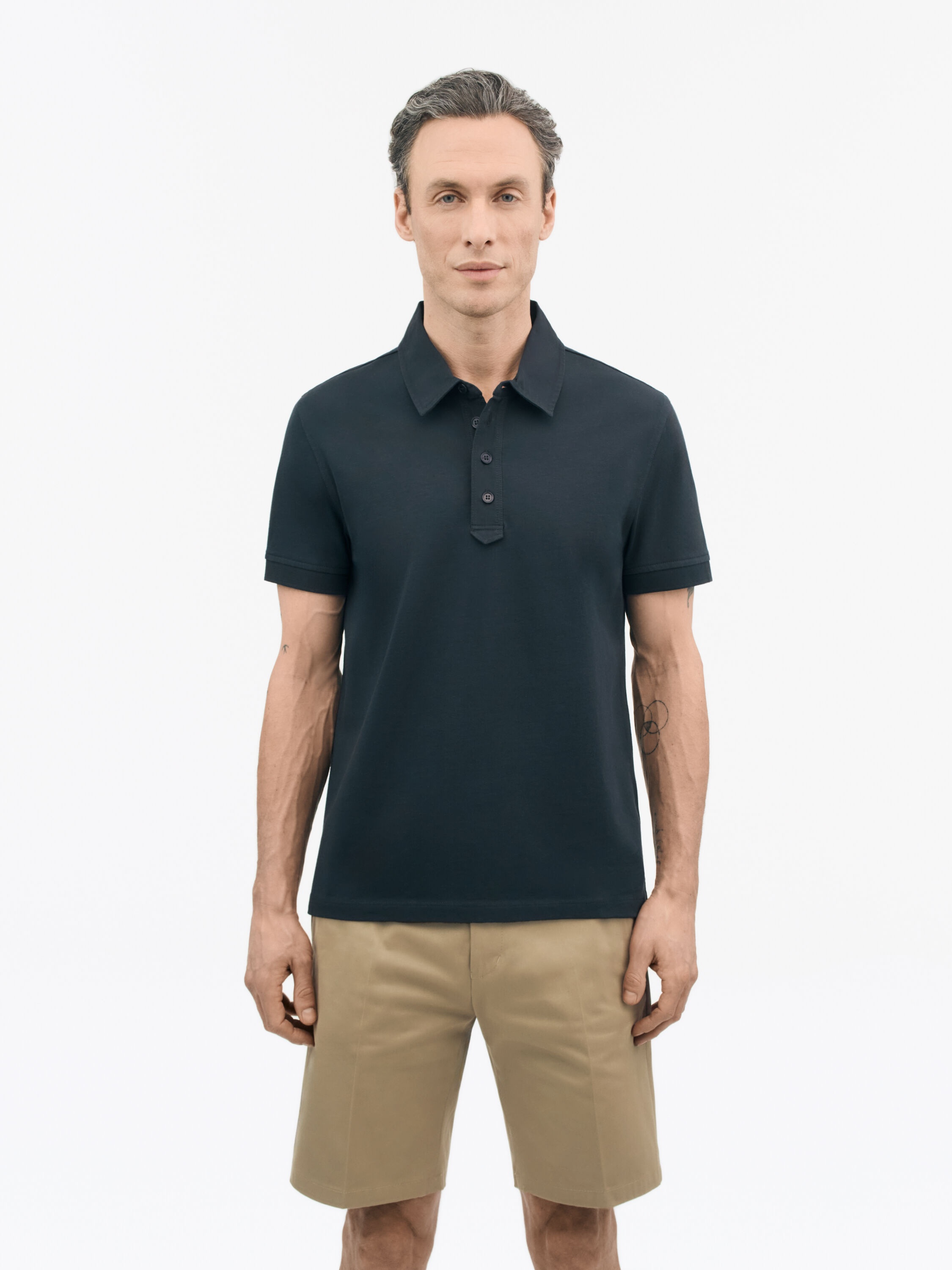 Ronen Cotton Jersey Polo Shirt - 3