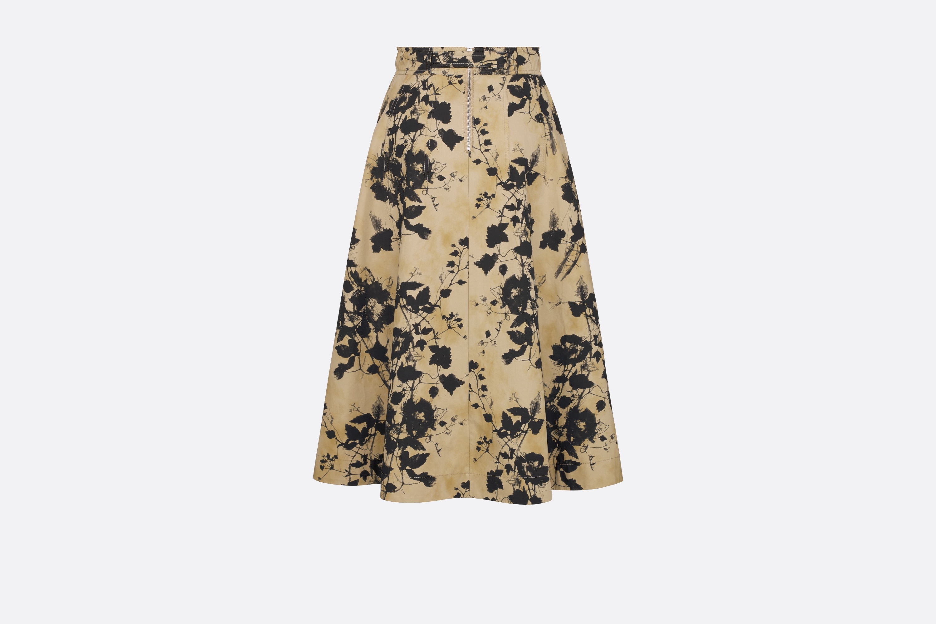 Flared Mid-Length Skirt - 2
