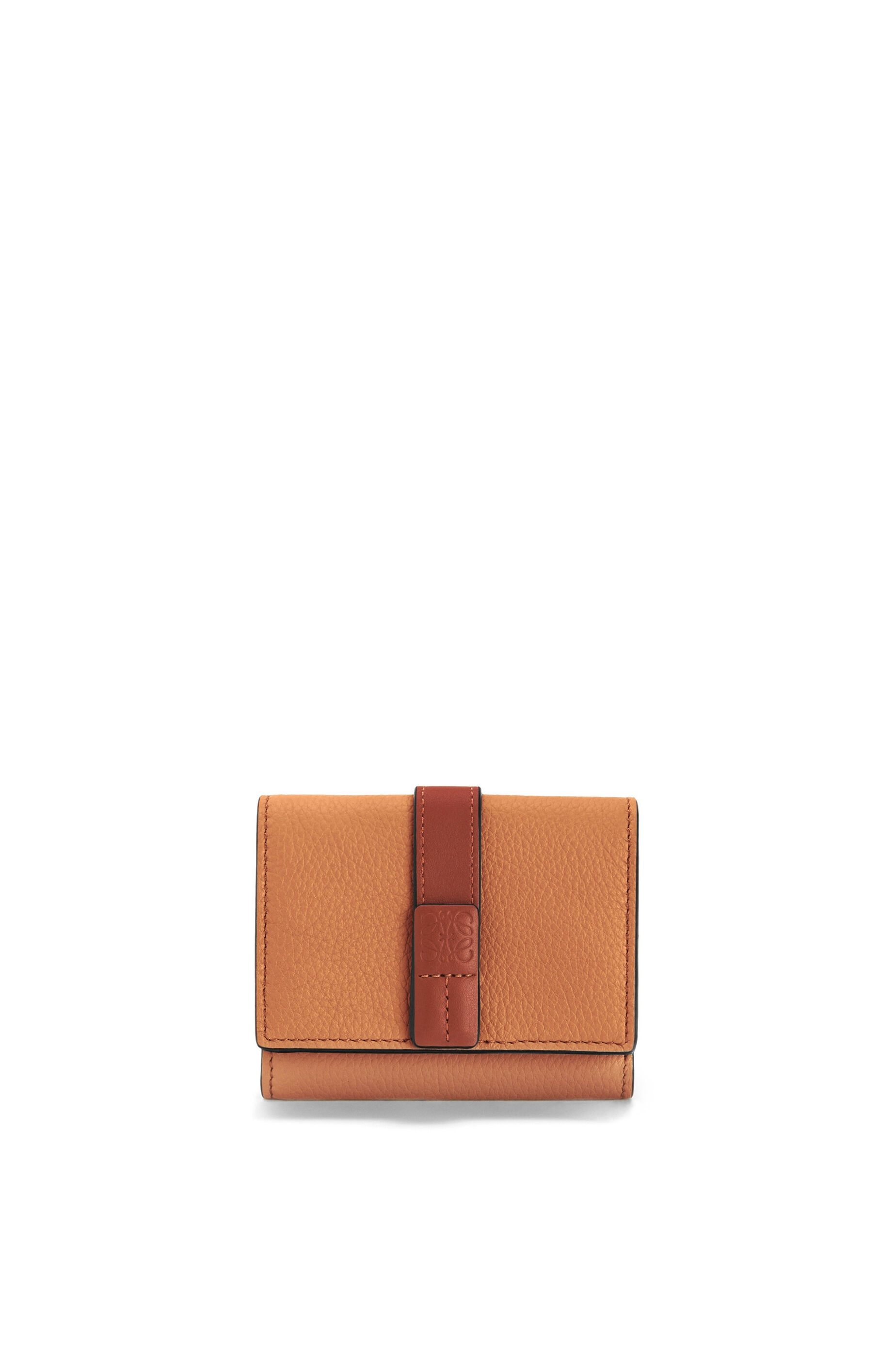 Trifold wallet in soft grained calfskin - 1