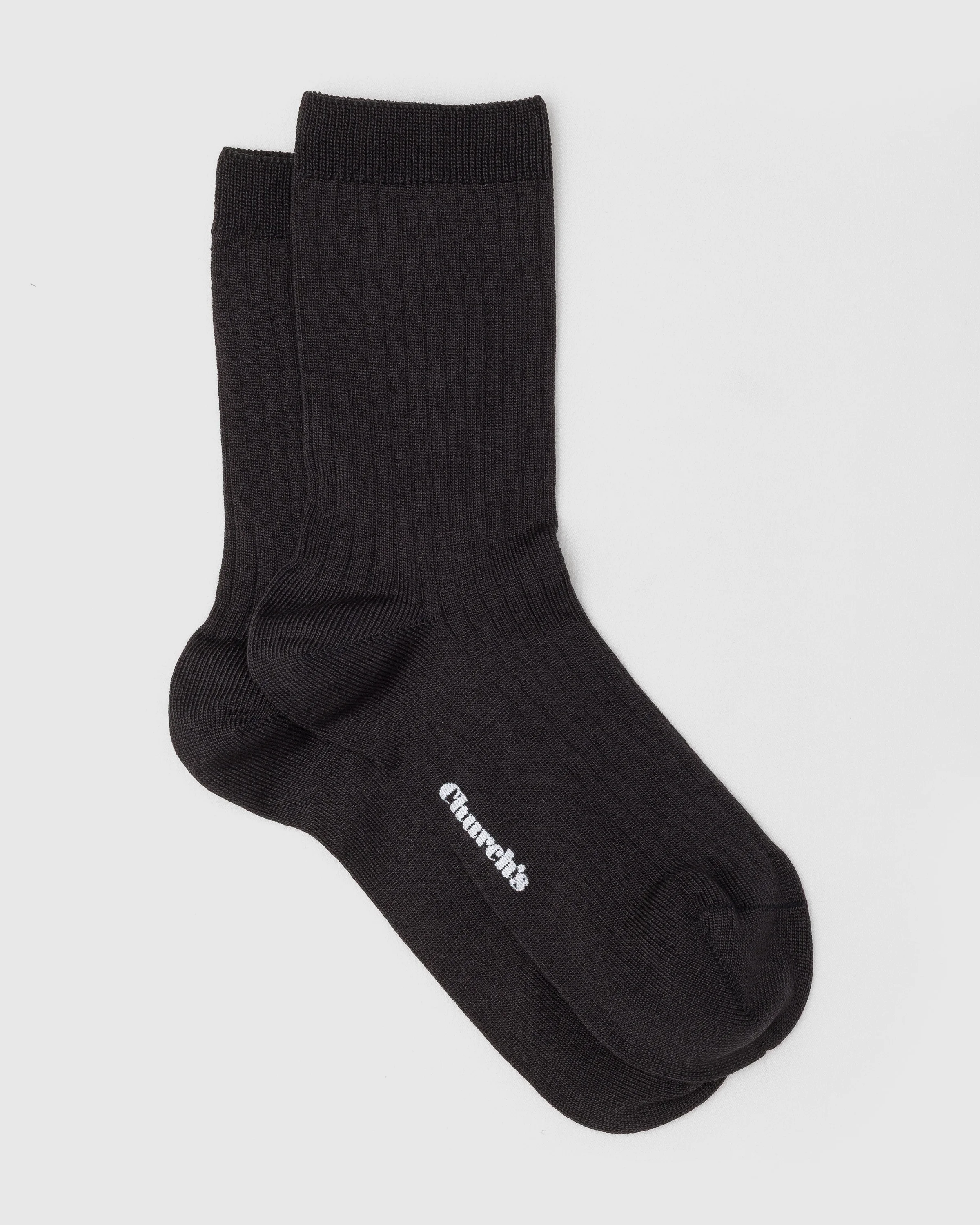 Silk and Cotton Socks - 1