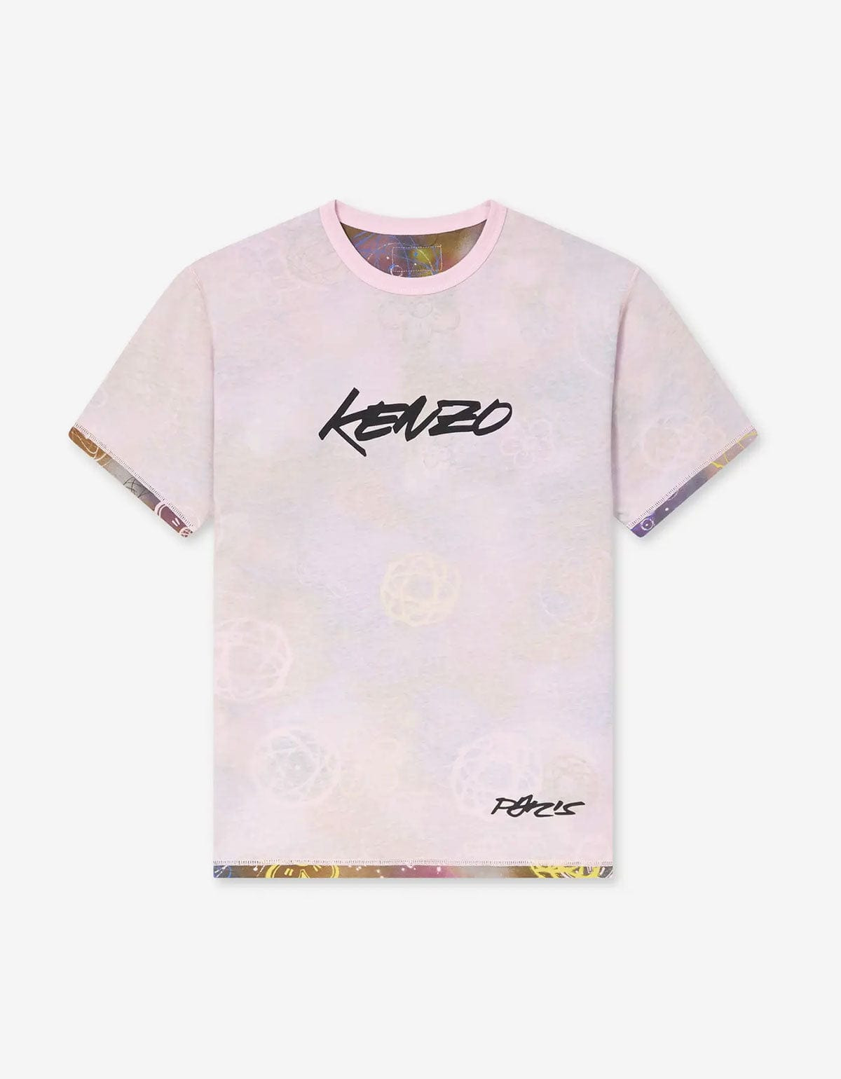 Kenzo x Futura 2000 Pink Reversible T-Shirt - 1