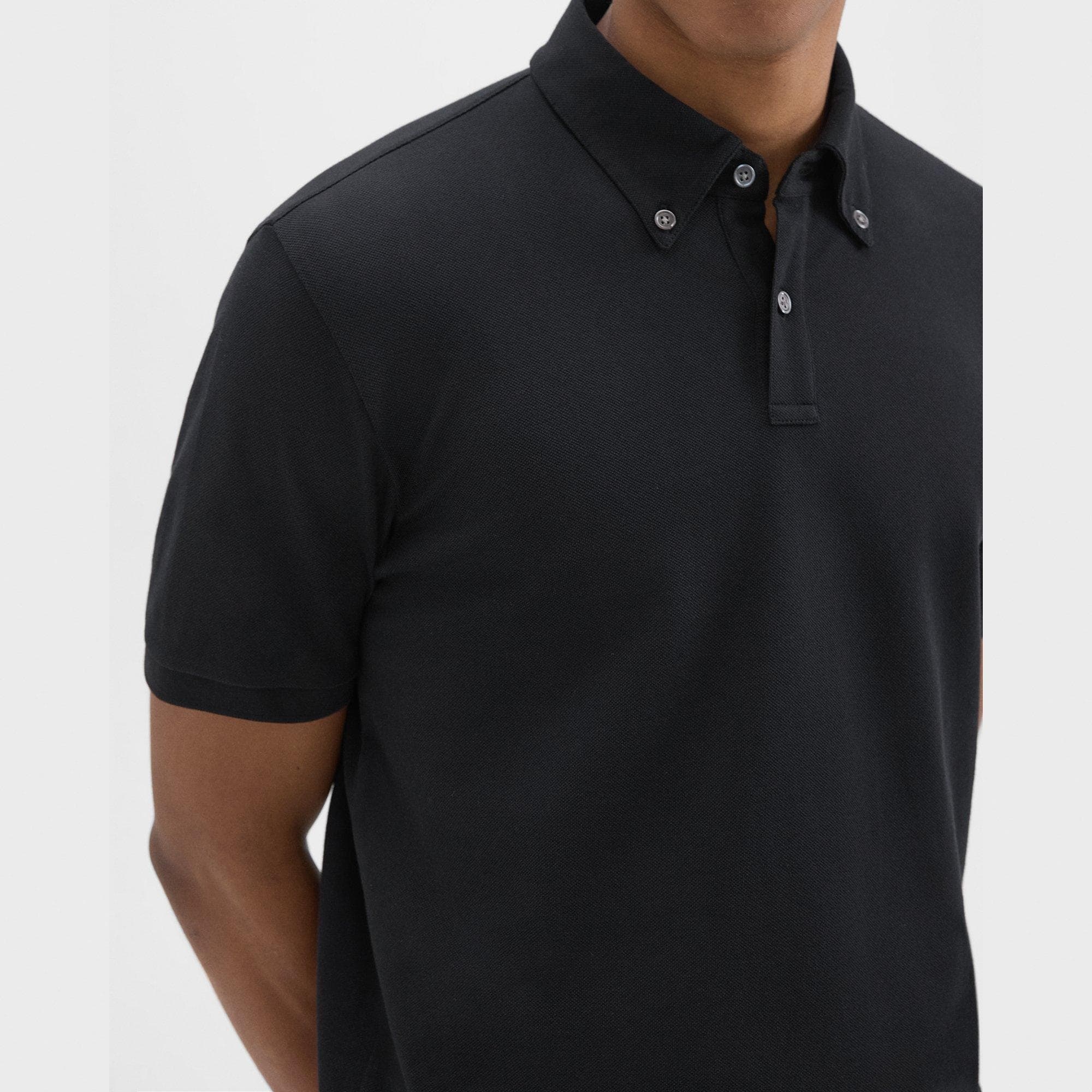 Tailored Polo Shirt in Function Piqué - 5