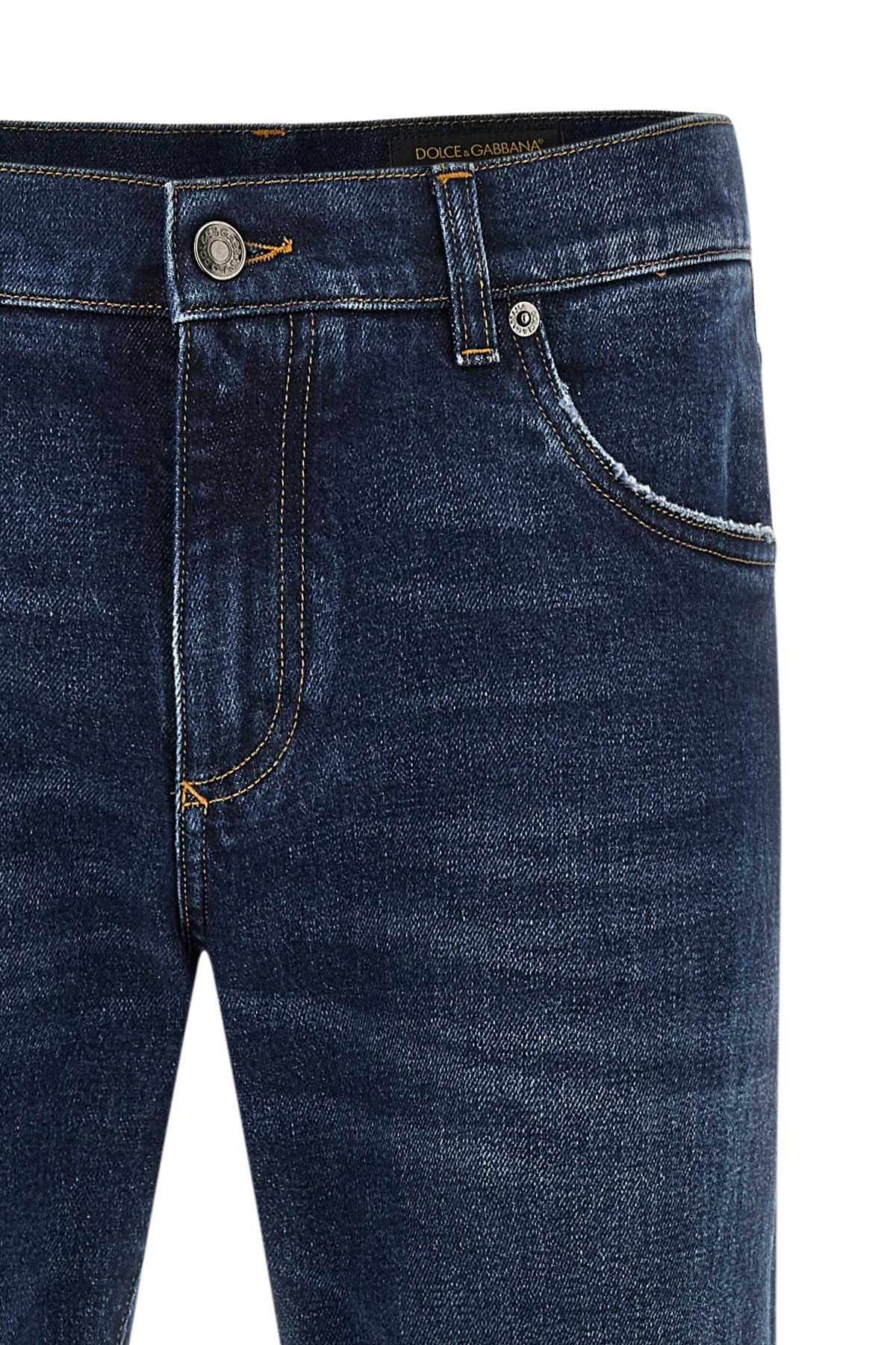 Logo plaque jeans - 3