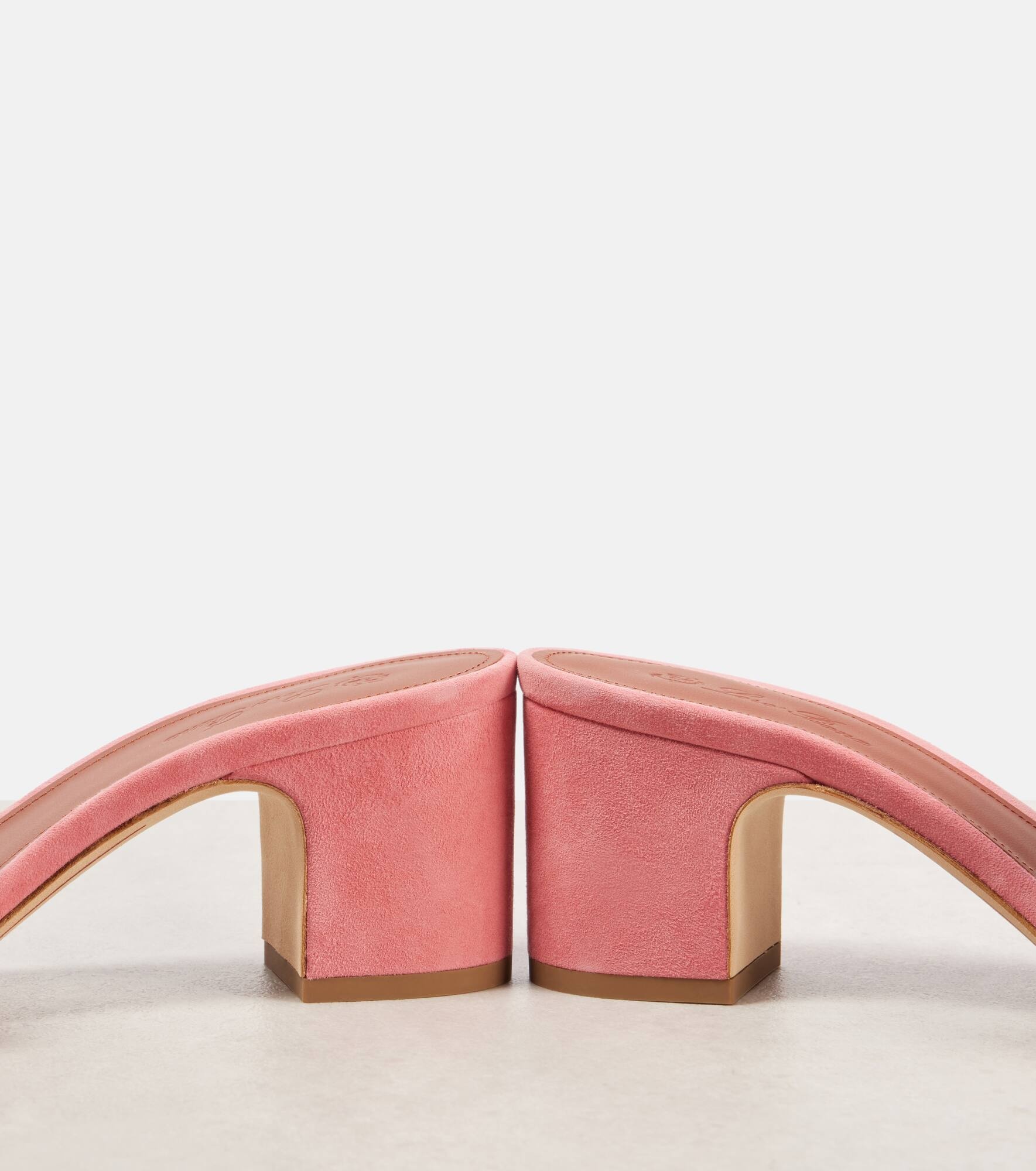 Summer Charms suede mules - 5