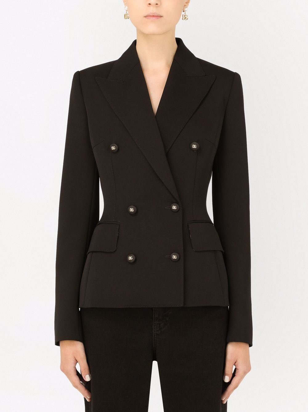 double breasted blazer - 3